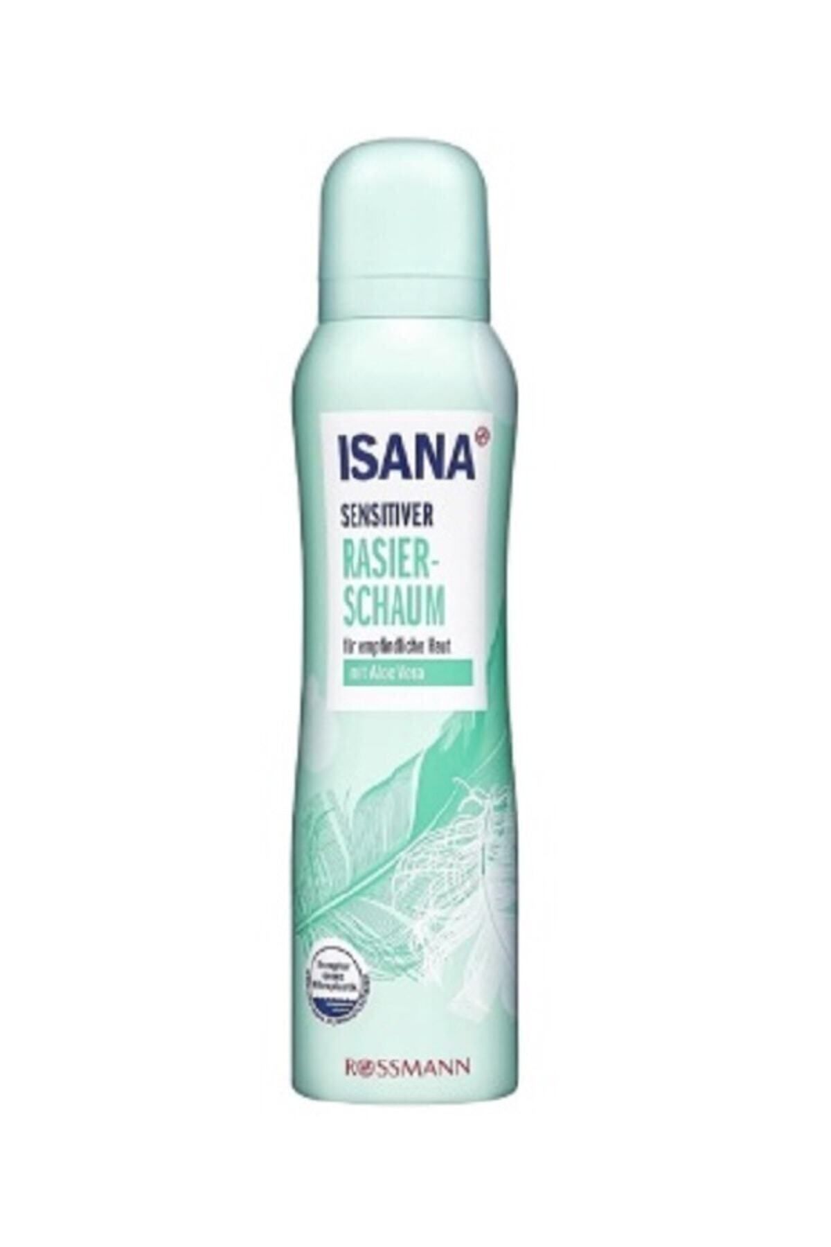 ROSSMANN Isana Tıraş Köpüğü Hassas CiltAloe Vera İçerikli 150 ml