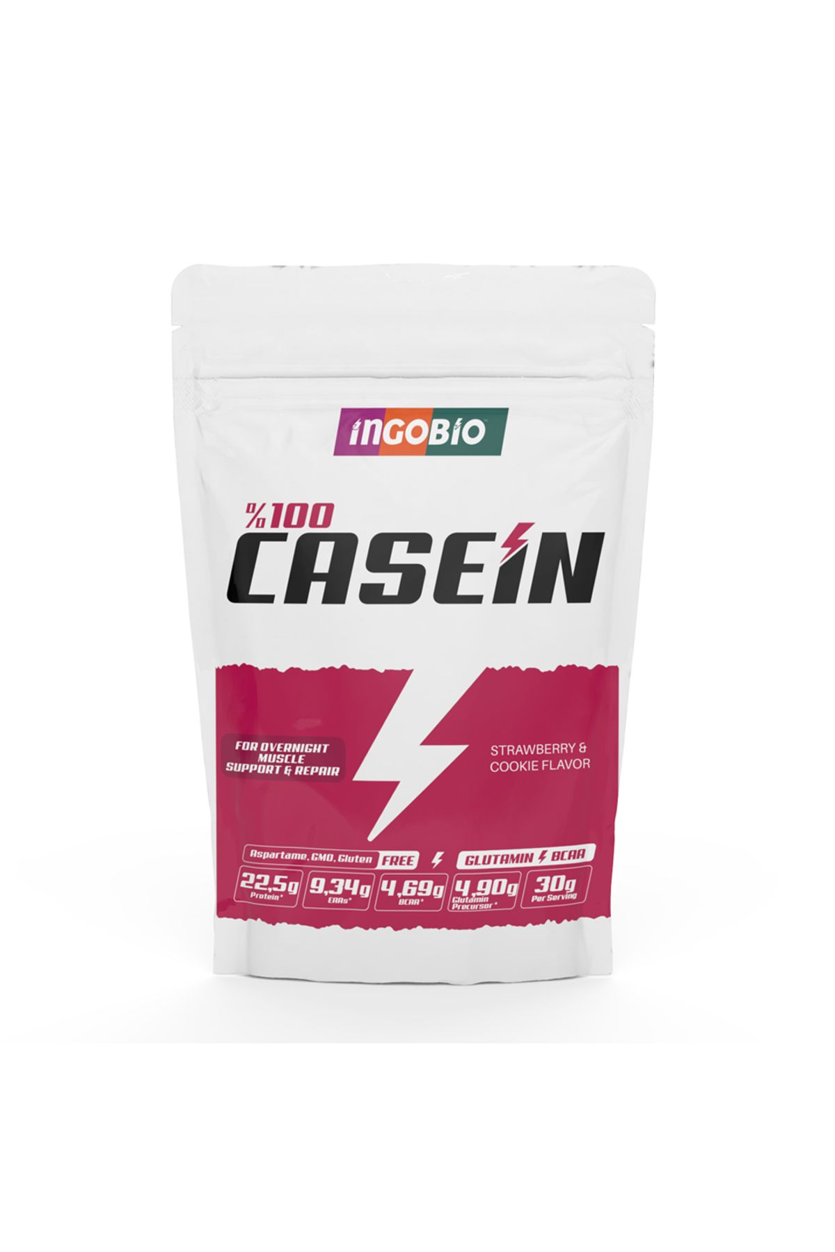 Casein Çilek Ve Kurabiye Aromalı - 510g | 17 Servis