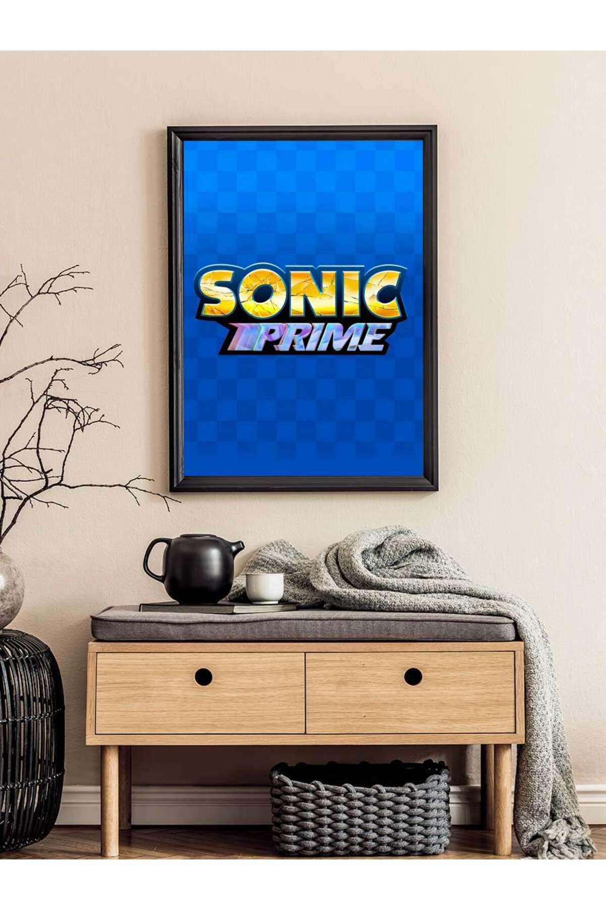 Mudi Store-Sonic Prime Array Poster Unframed High Quality Array Poster Wall Poster 2