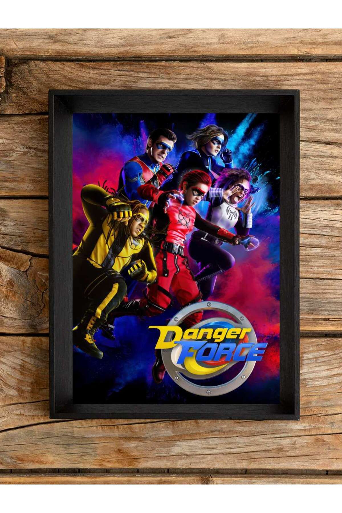 Mudi Store-Danger Force Sequence Poster Unframed High Quality Sequence Poster Wall Poster 3
