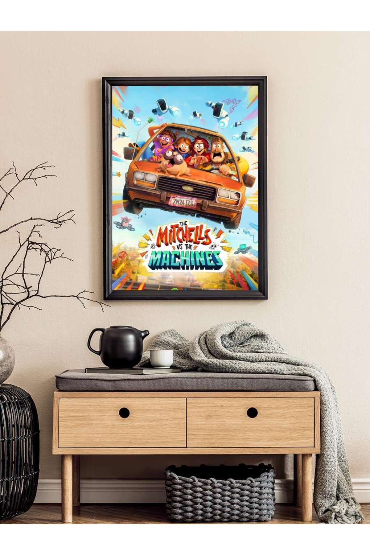Mudi Store-My Family Vs. Robots - the Mitchells Vs. the Machines Movie Poster 2