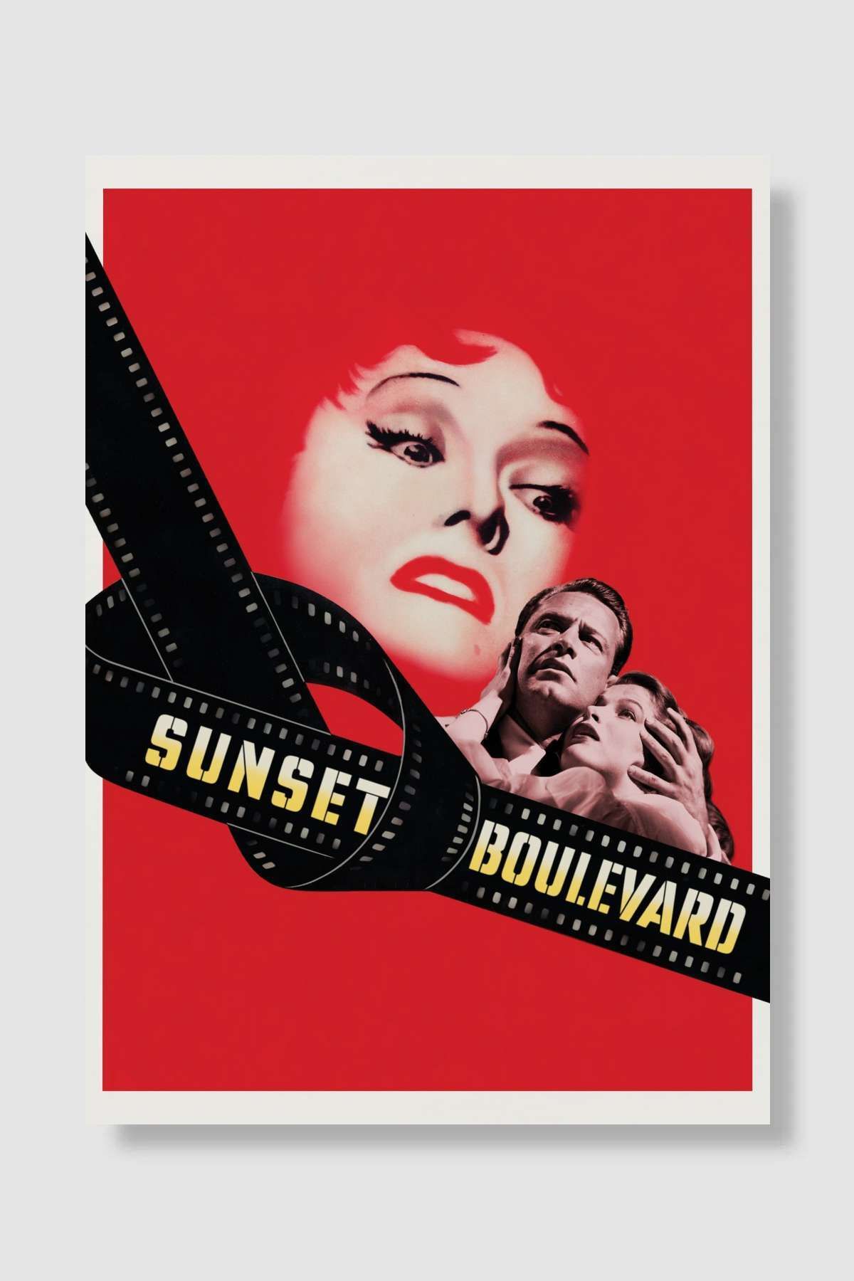 Mudi Store-Sunset Boulevard - Sunset Boulevard Movie Poster Unframed High Quality Movie Poster Wall Poster 1