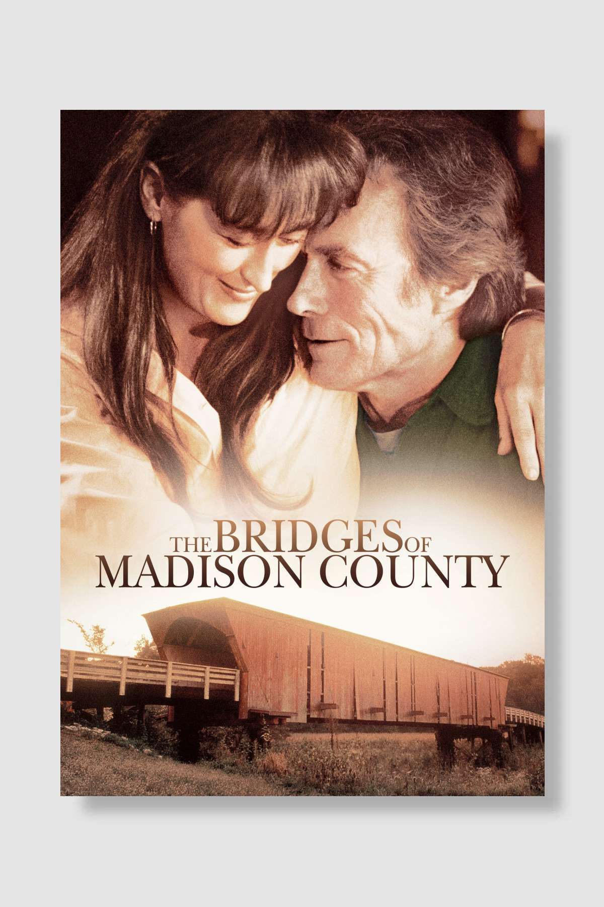 Mudi Store-The Forbidden Relationship - the Bridges of Madison County Movie Poster 1
