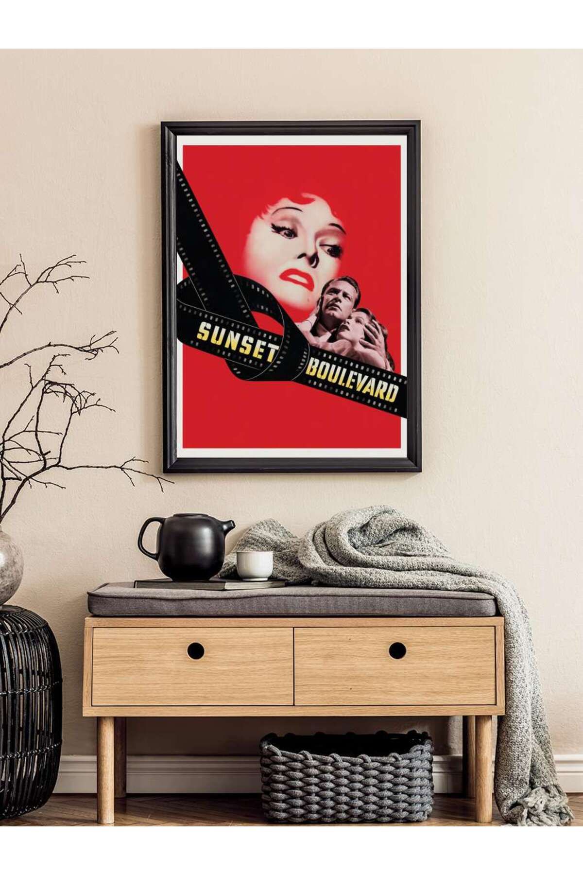 Mudi Store-Sunset Boulevard - Sunset Boulevard Movie Poster Unframed High Quality Movie Poster Wall Poster 2
