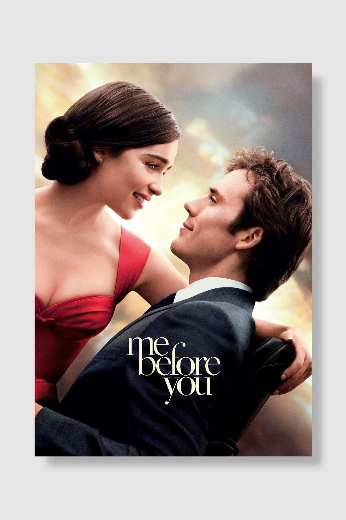 Mudi Store-Before You I - Me before You Movie Poster Unframed High Quality Movie Poster Wall Poster 1