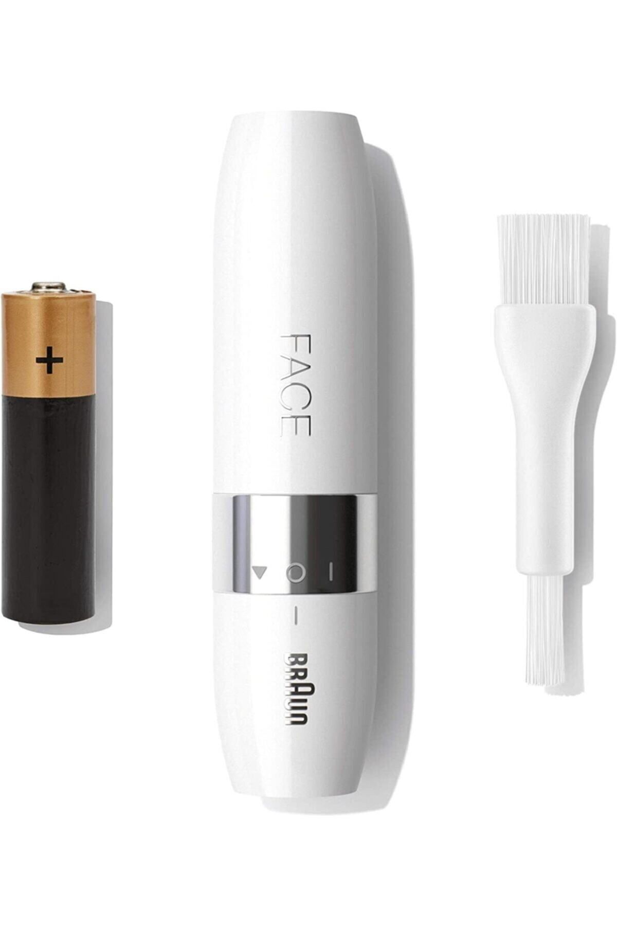 Braun Fs1000 Mini Hair Removal Machine Battery And Cleaning Brush, Travel Size, Wireless Use