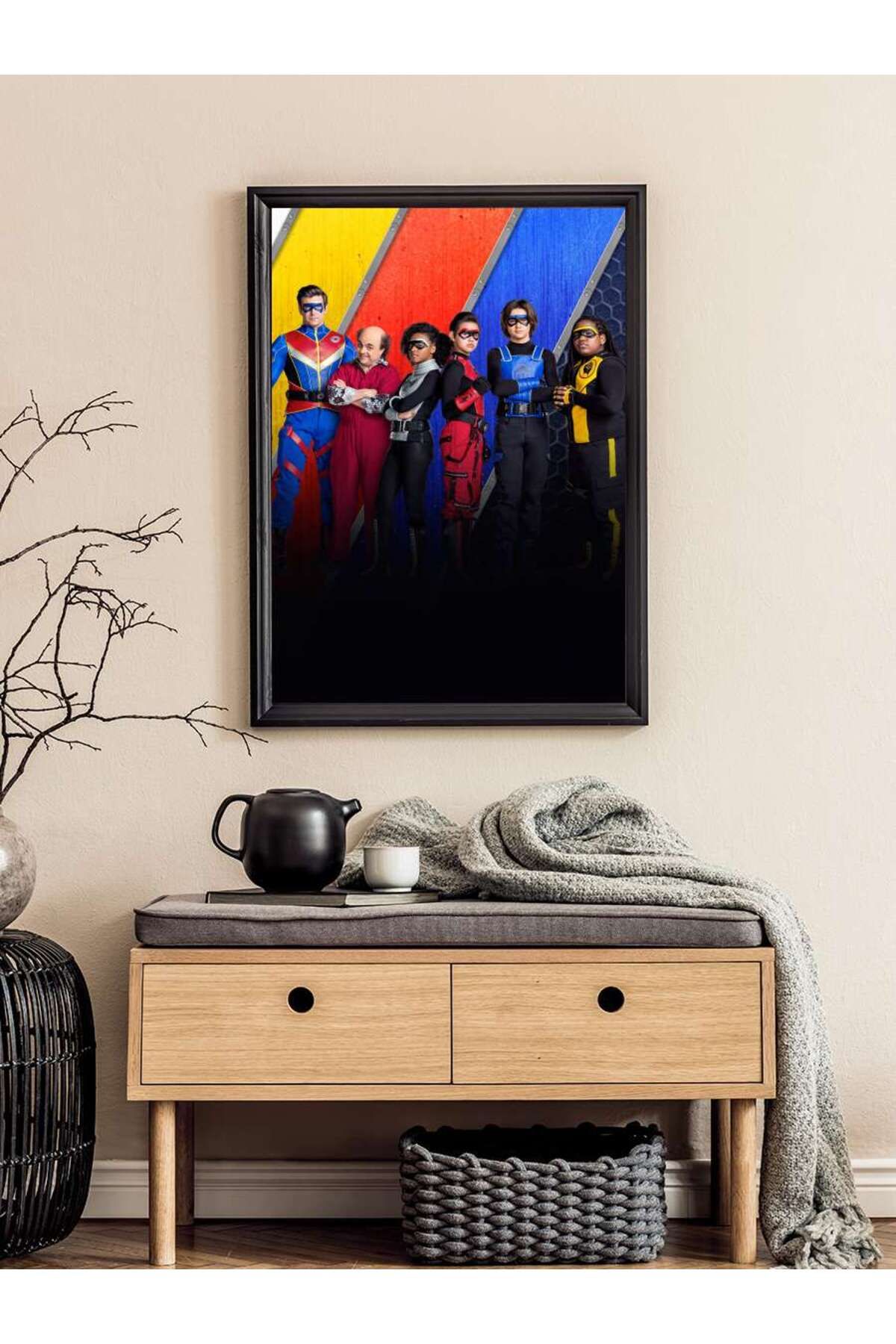 Mudi Store-Danger Force Sequence Poster Unframed High Quality Sequence Poster Wall Poster 2