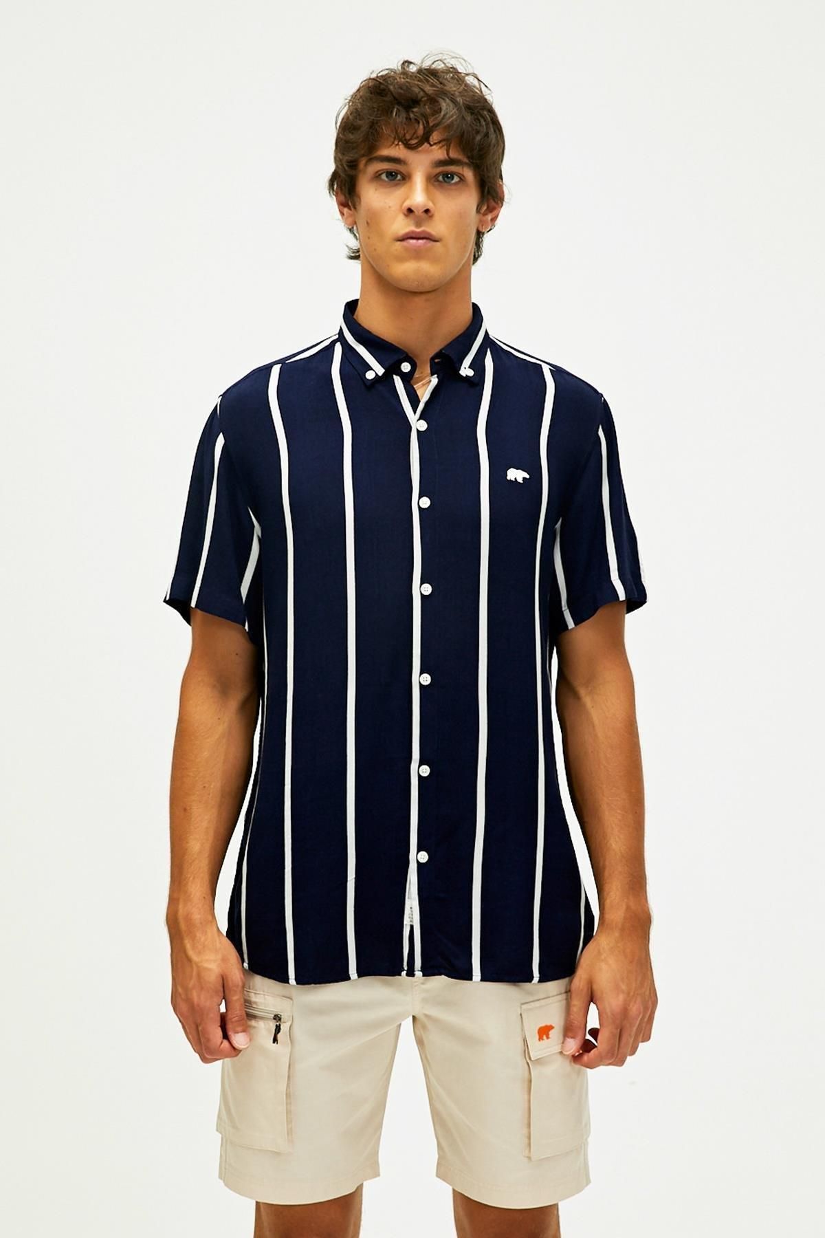 21.01.30.015 Sergıo Shirt پیراهن مردانه Bad Bear