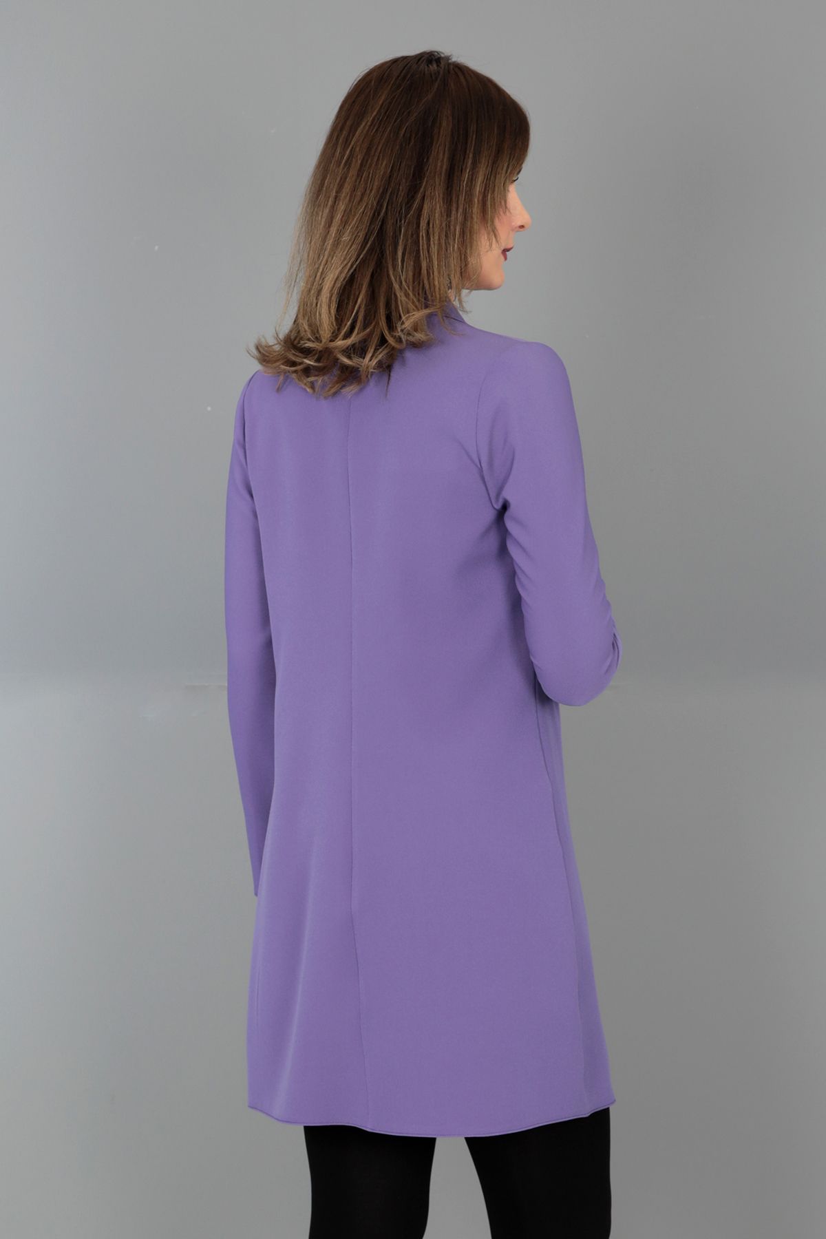 ÖNDER ÖZSOY-Japanese Jacket - Lilac Model 4