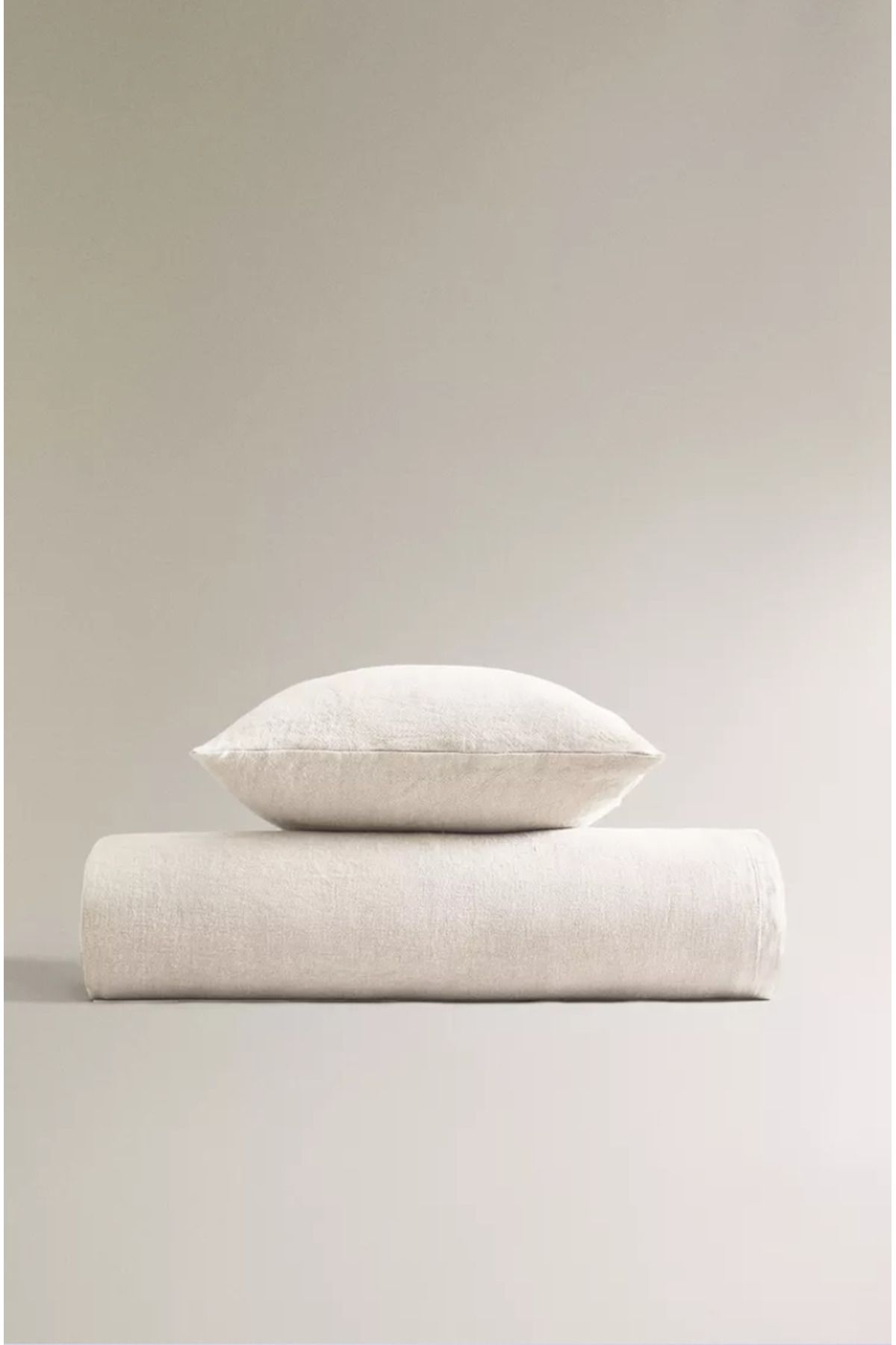 Zara-أغطية سرير من الكتان المغسول (330 × 330 سم) 1