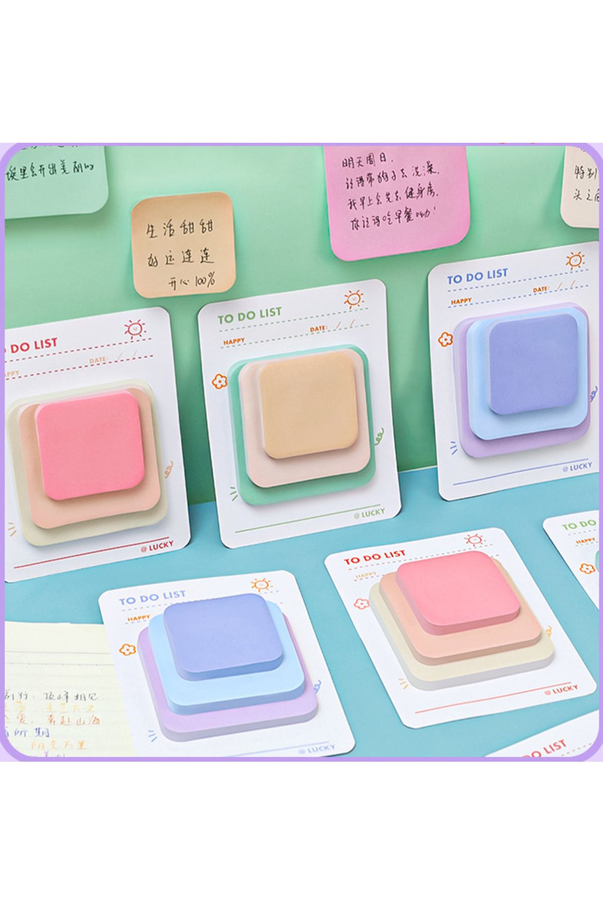 GUGUK-Mint Sticky Notes (Ggk-Zb001) 4