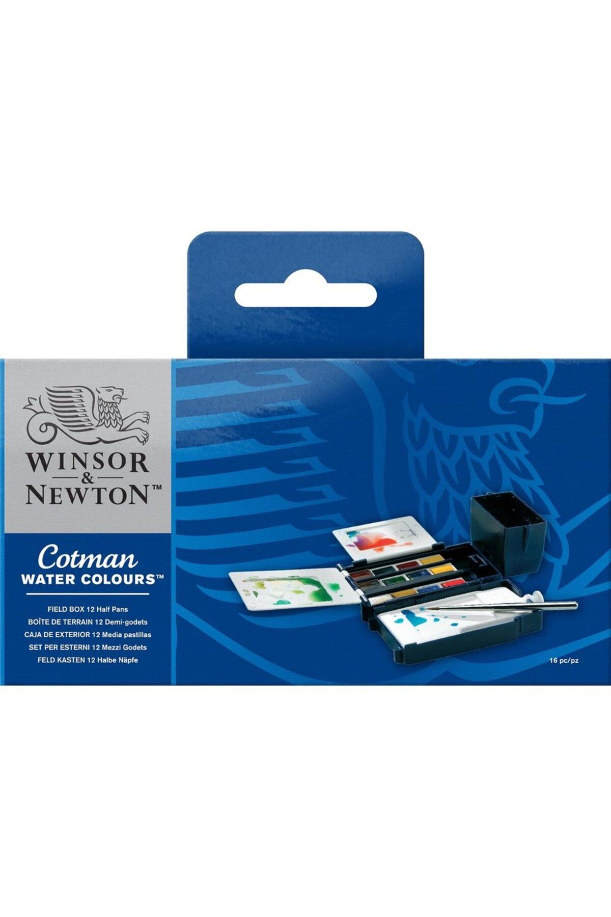 Winsor Newton Cotman 12 Li Sulu Boya Fıeld Box 0390 639