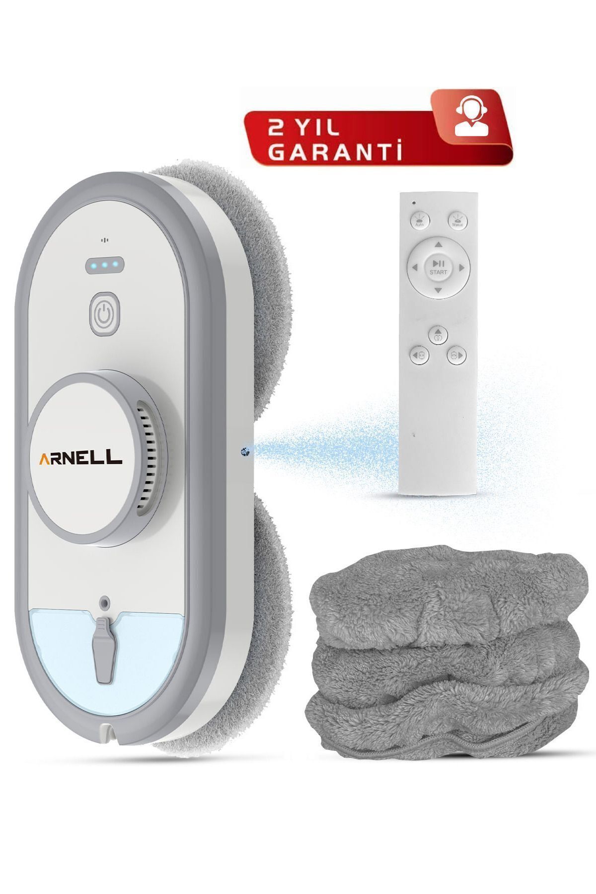 Arnell Cam Silme Robotu Cambaz Light Akıllı Cam Temizleme Robotu Wcr-2306