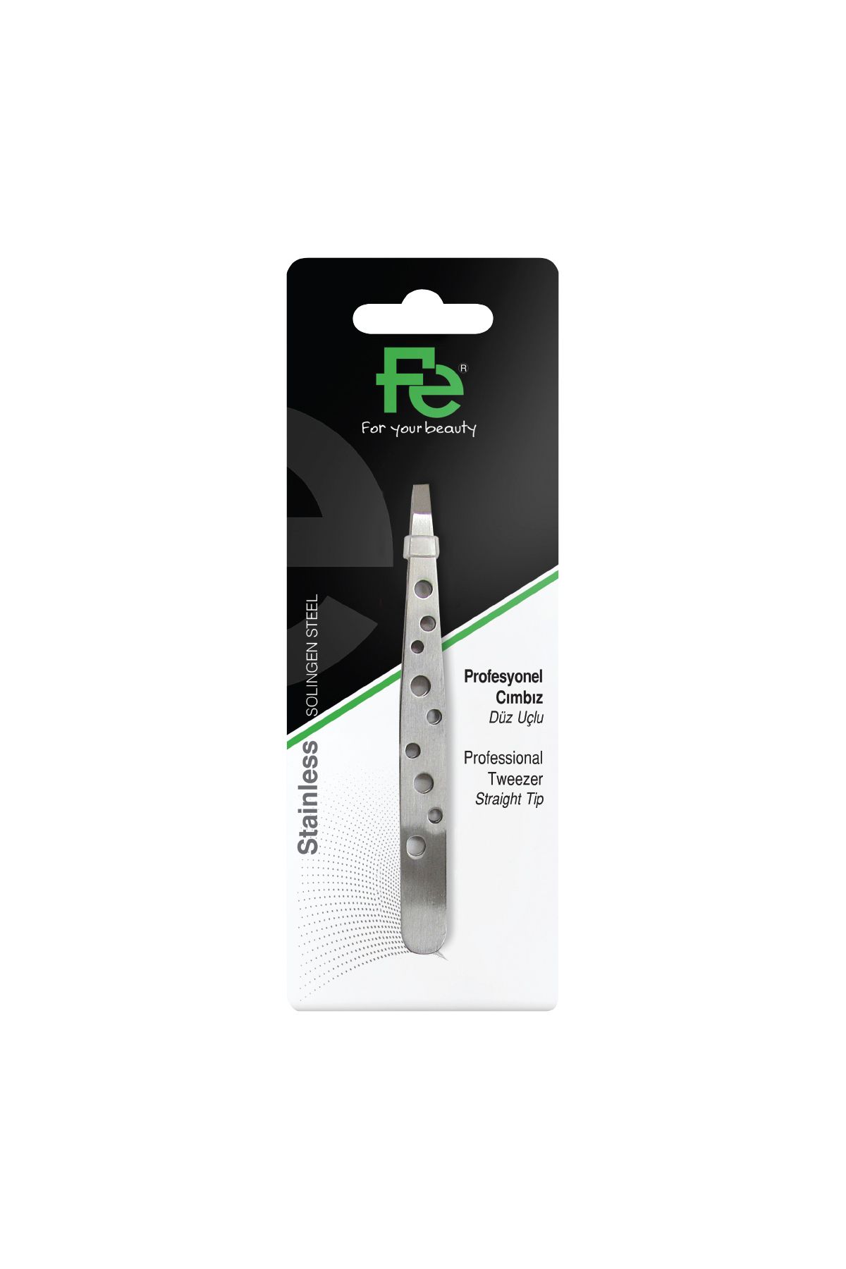 Fe-Prosyonel Tweezers - Flat Tip 3