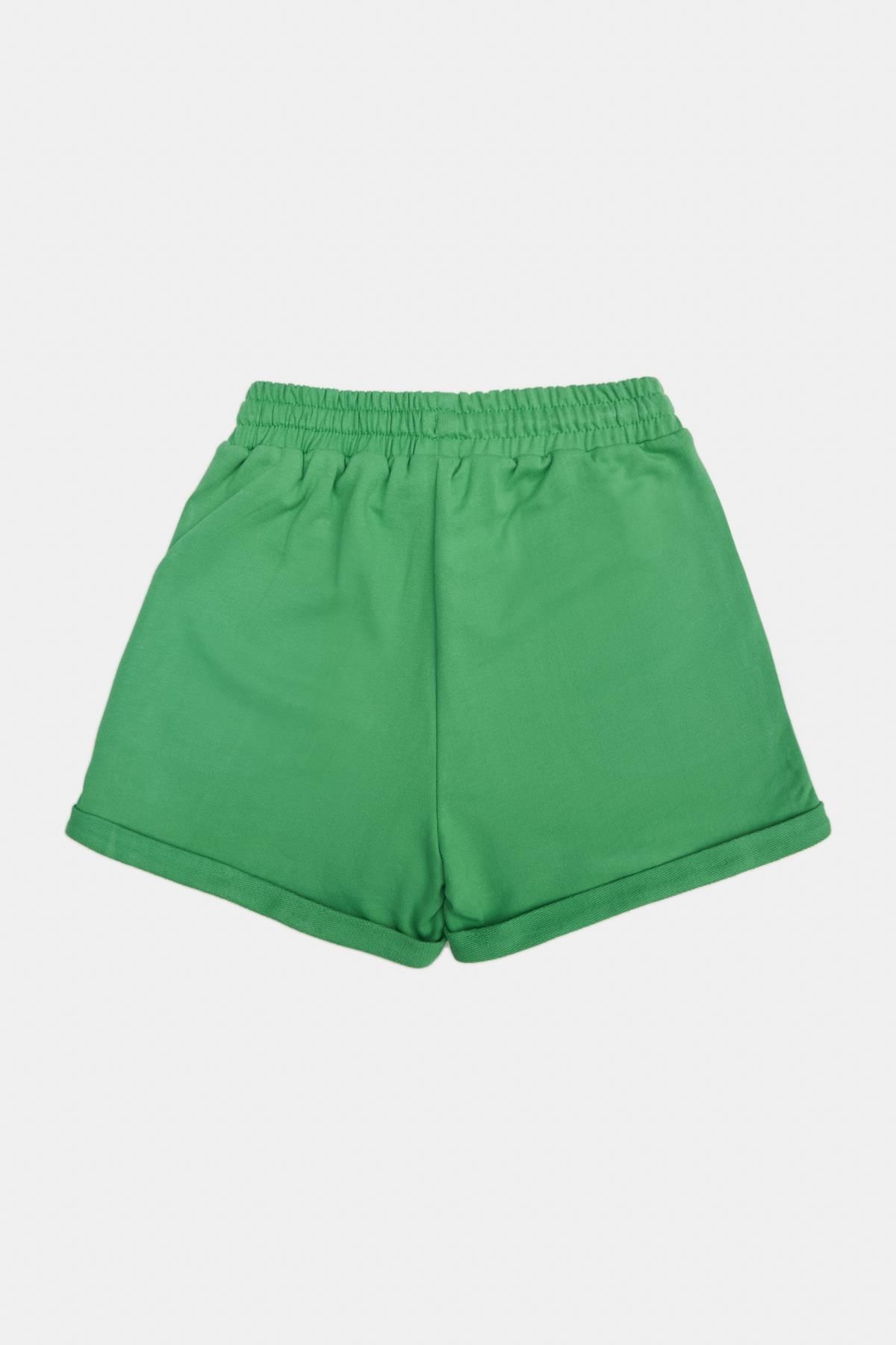Tyess-Bg Store Girls' Green Shorts 23ss0tj4109 6