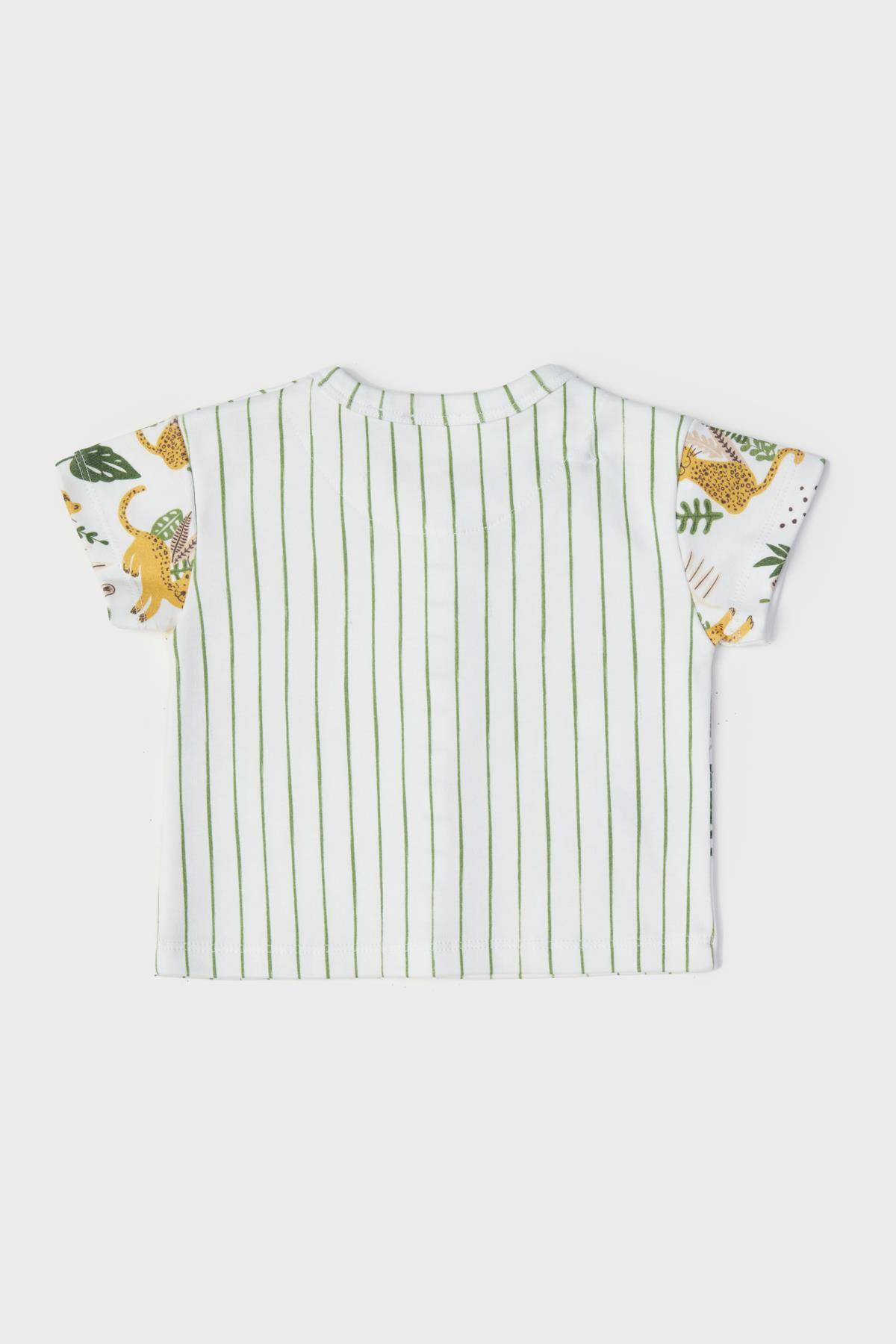 GB Baby BG Store Erkek Bebek Desenli Pijama Takımı fotoğrafı 3 (önizleme)