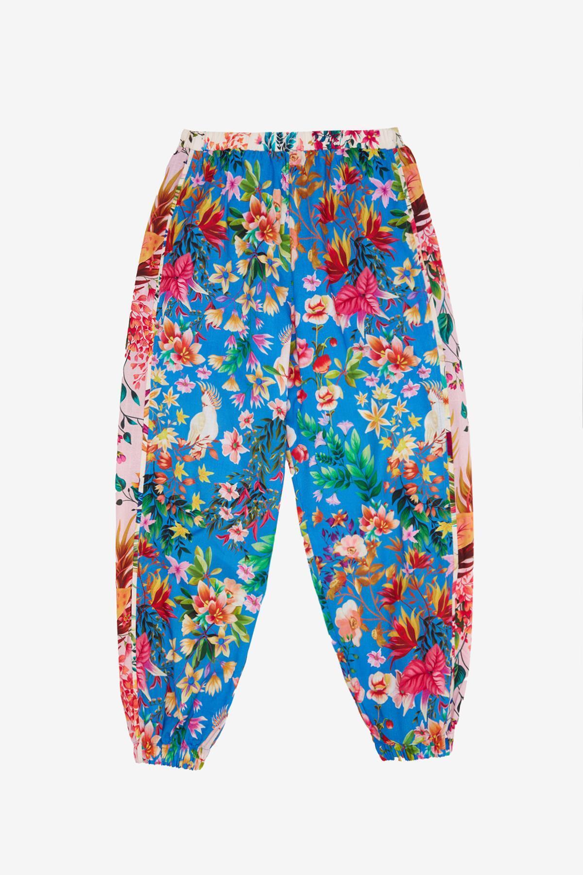 SWATSKY-Bg Store Girl Patterned Trousers 23ss2sw6229 5
