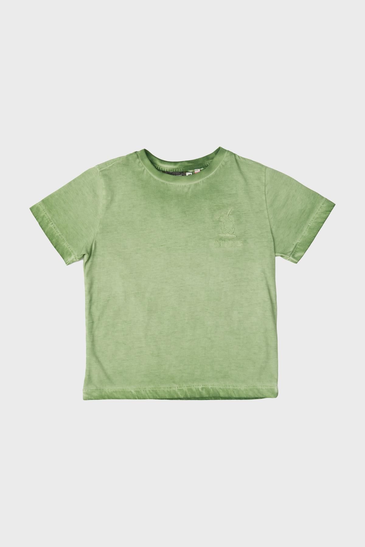 Nebbati-BG Store Boy's Green T-Shirt 5