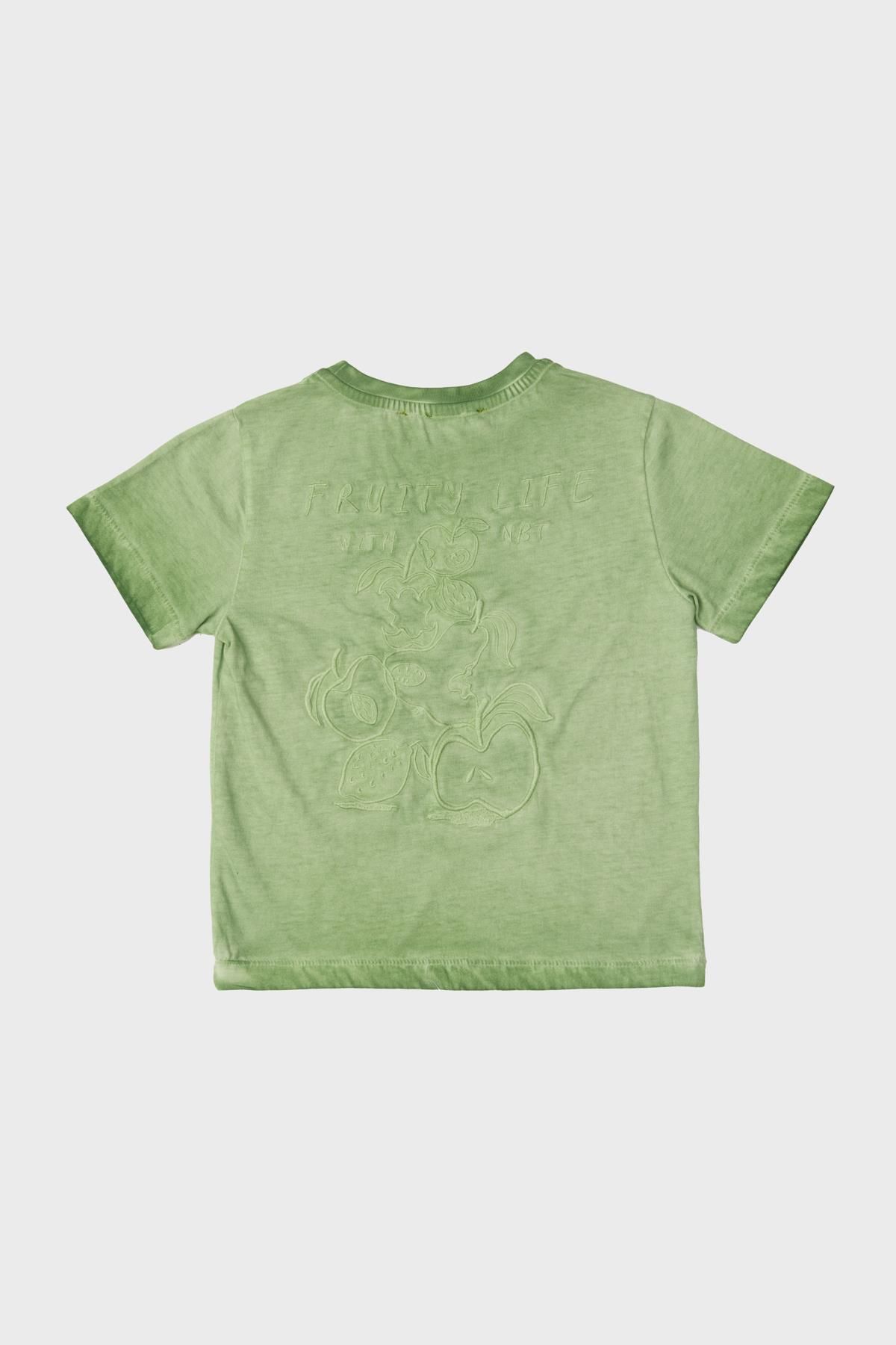 Nebbati-BG Store Boy's Green T-Shirt 6