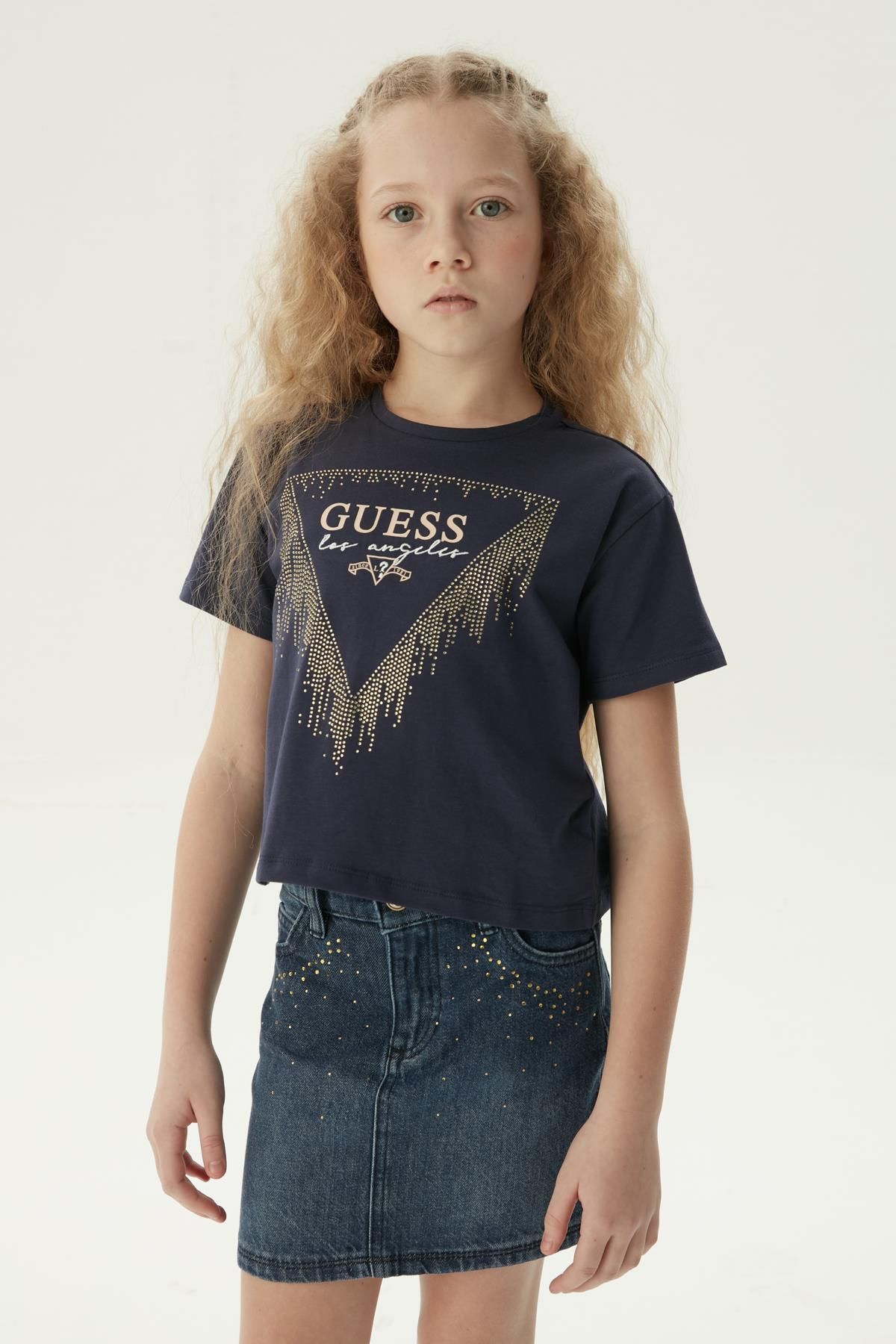 Guess-Bg Store Girls' Blue Skirt 2