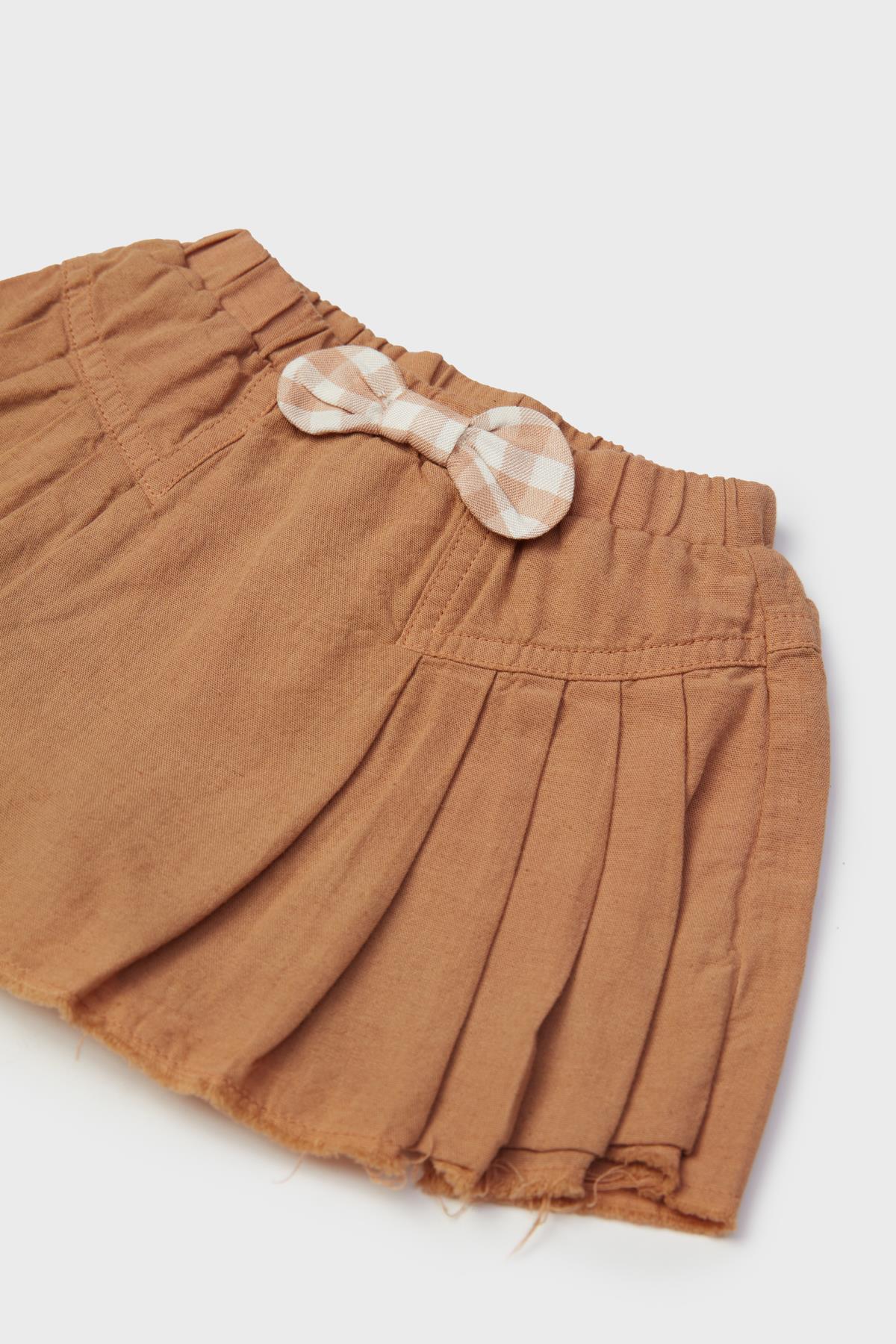 GB Baby BG Store Kız Bebek Hardal Şort Etek fotoğrafı 3 (önizleme)