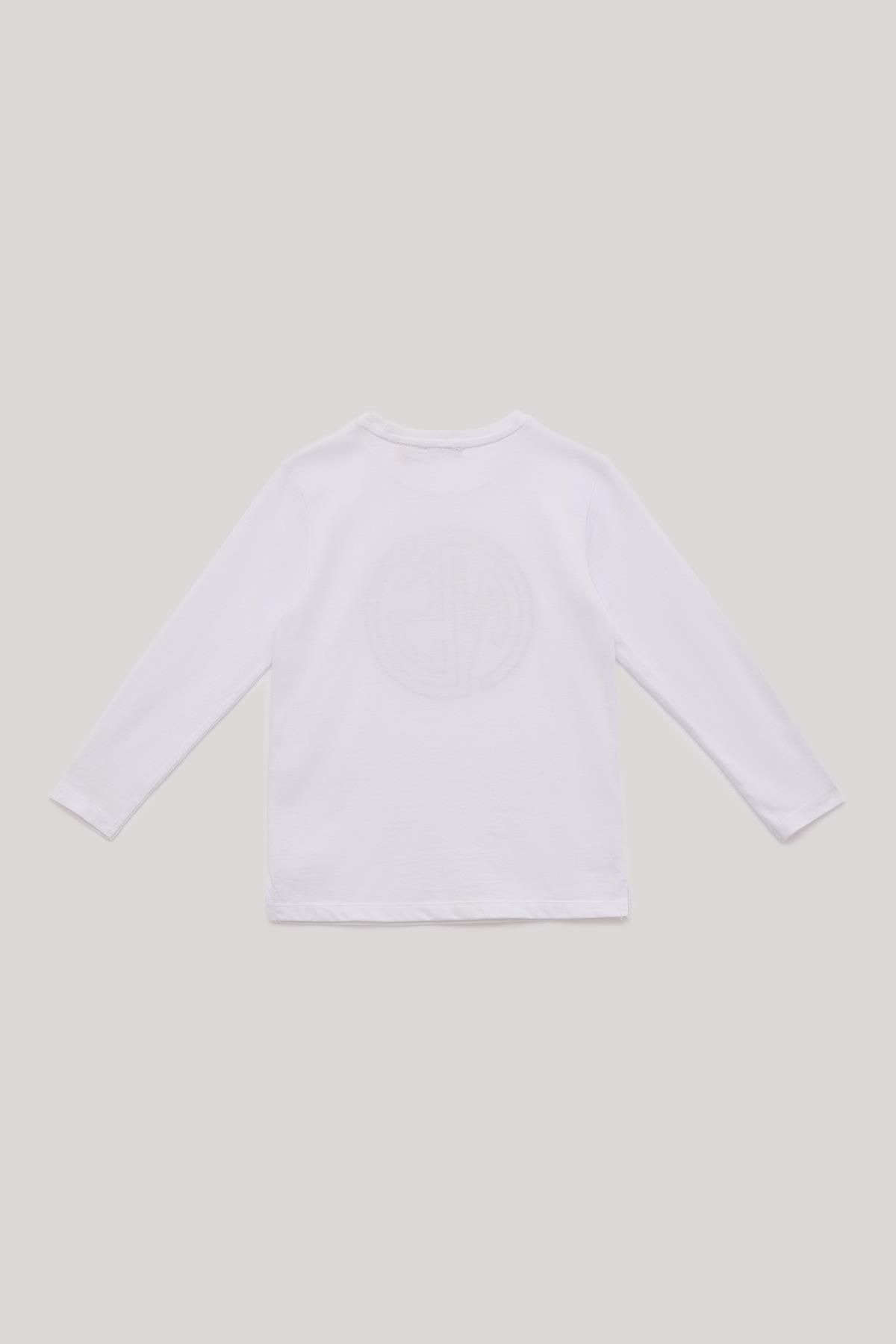 Nebbati-Bg Store Boy's White T-Shirt 6