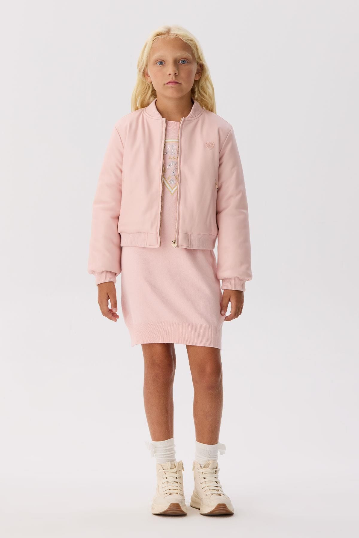 Bg Store Kız Çocuk Pembe Mont