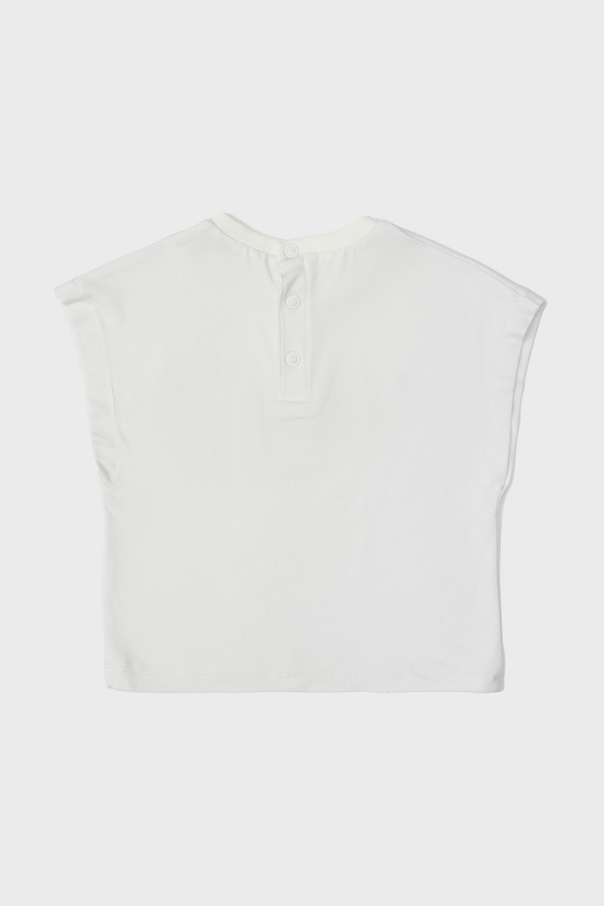 GB Baby BG Store Erkek Bebek Beyaz Atlet fotoğrafı 2 (önizleme)