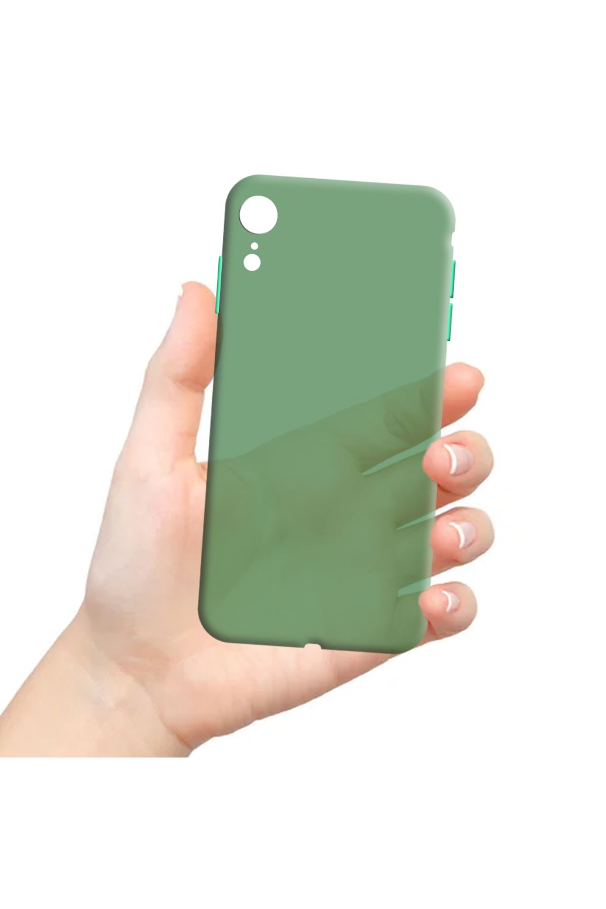 Tekamo Apple iPhone XR Uyumlu Ultra İnce Zar Telefon Kılıfı