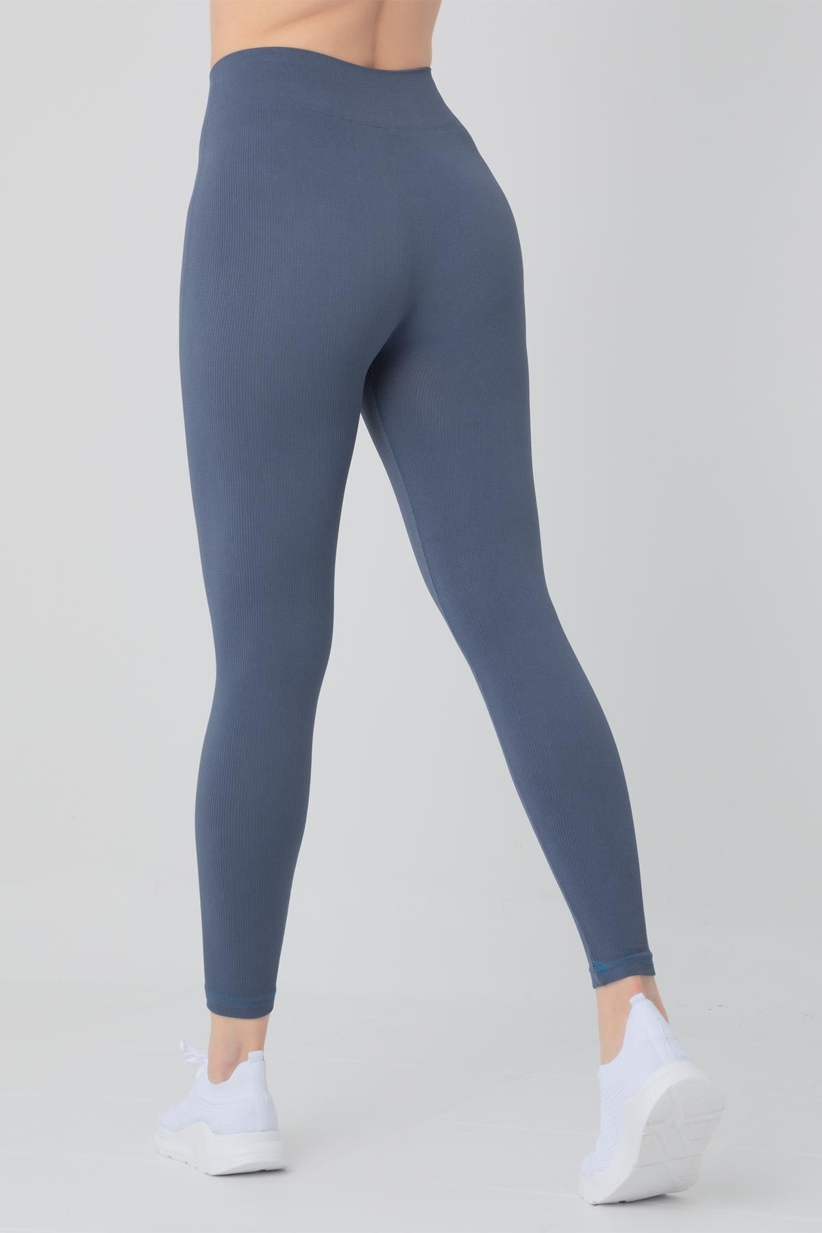 Doremi-Seamless Knitted High Waist Leggings 4