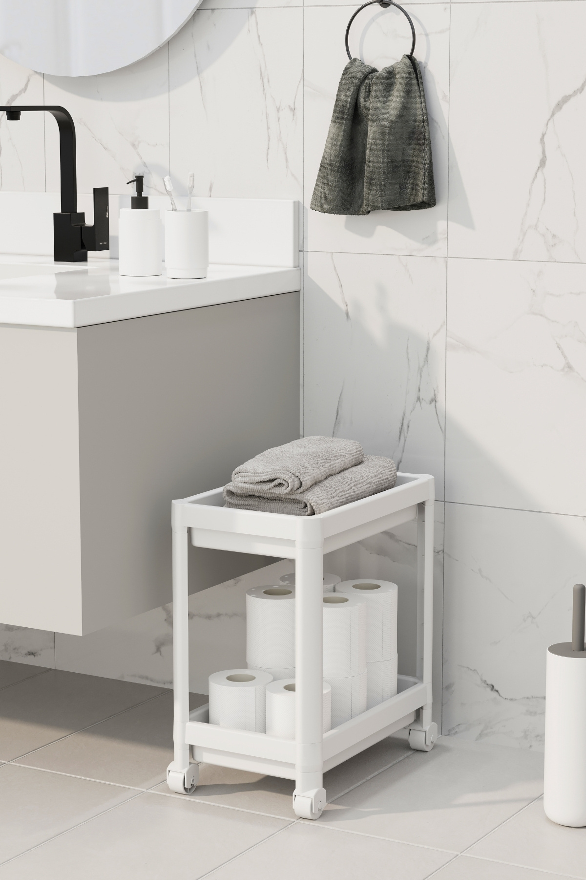 Nandy Home-2 Undercounter Wheeled Shelving Units 2