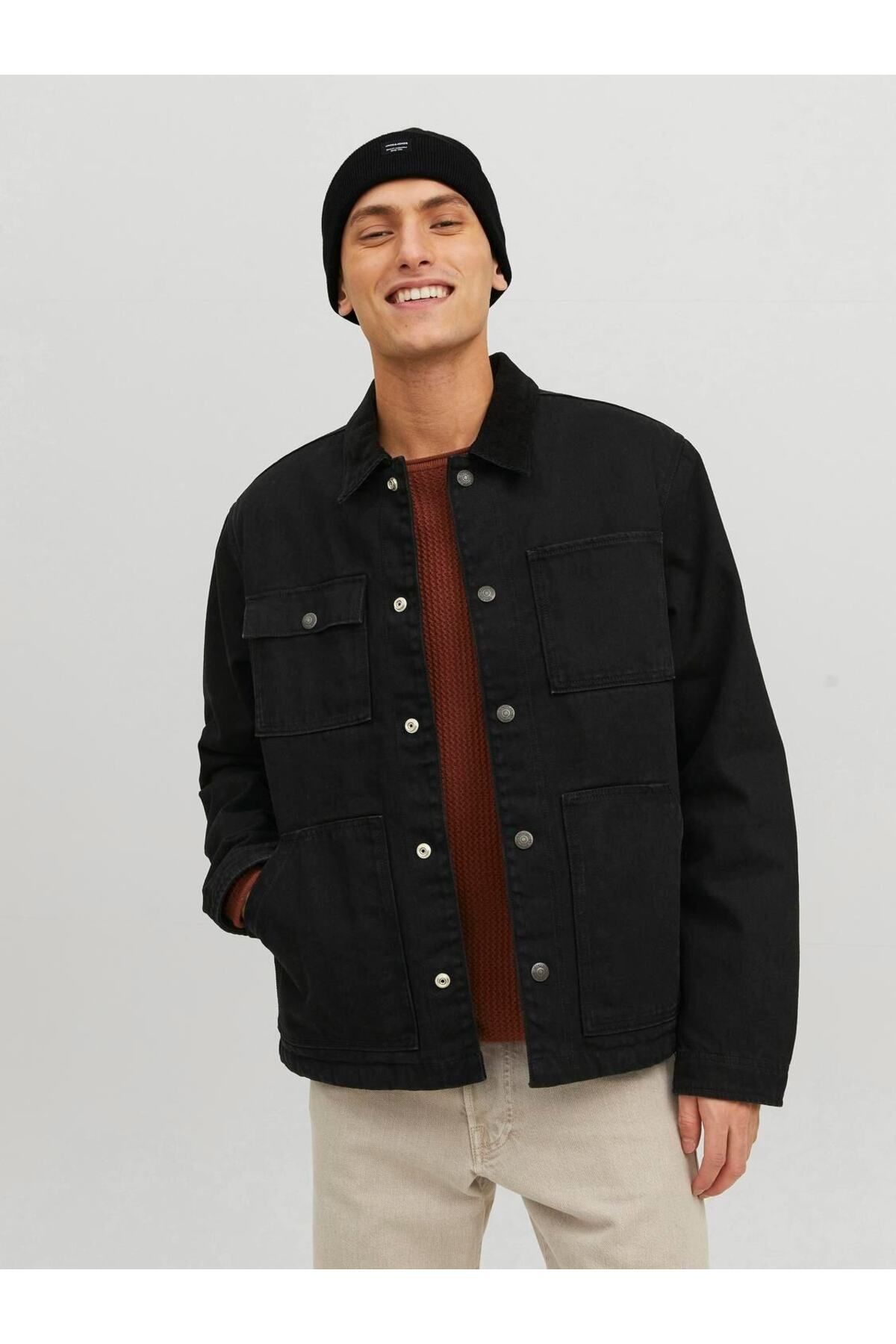 Jack & Jones-Black Beanie For kids 4