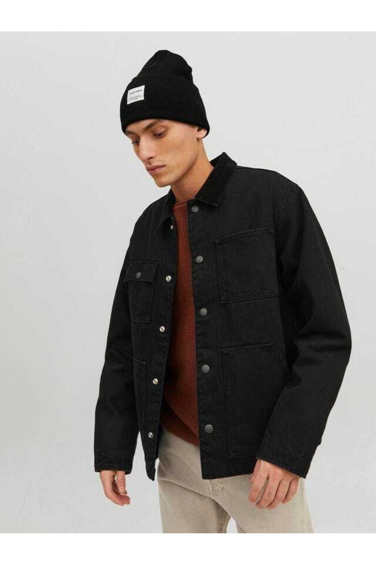 Jack & Jones-Black Beanie For kids 1