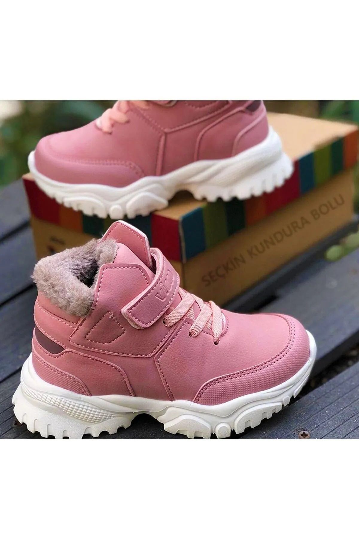 Vicco-Orthopedic Non-Slip Sole Winter Boots with Fur Inside 5
