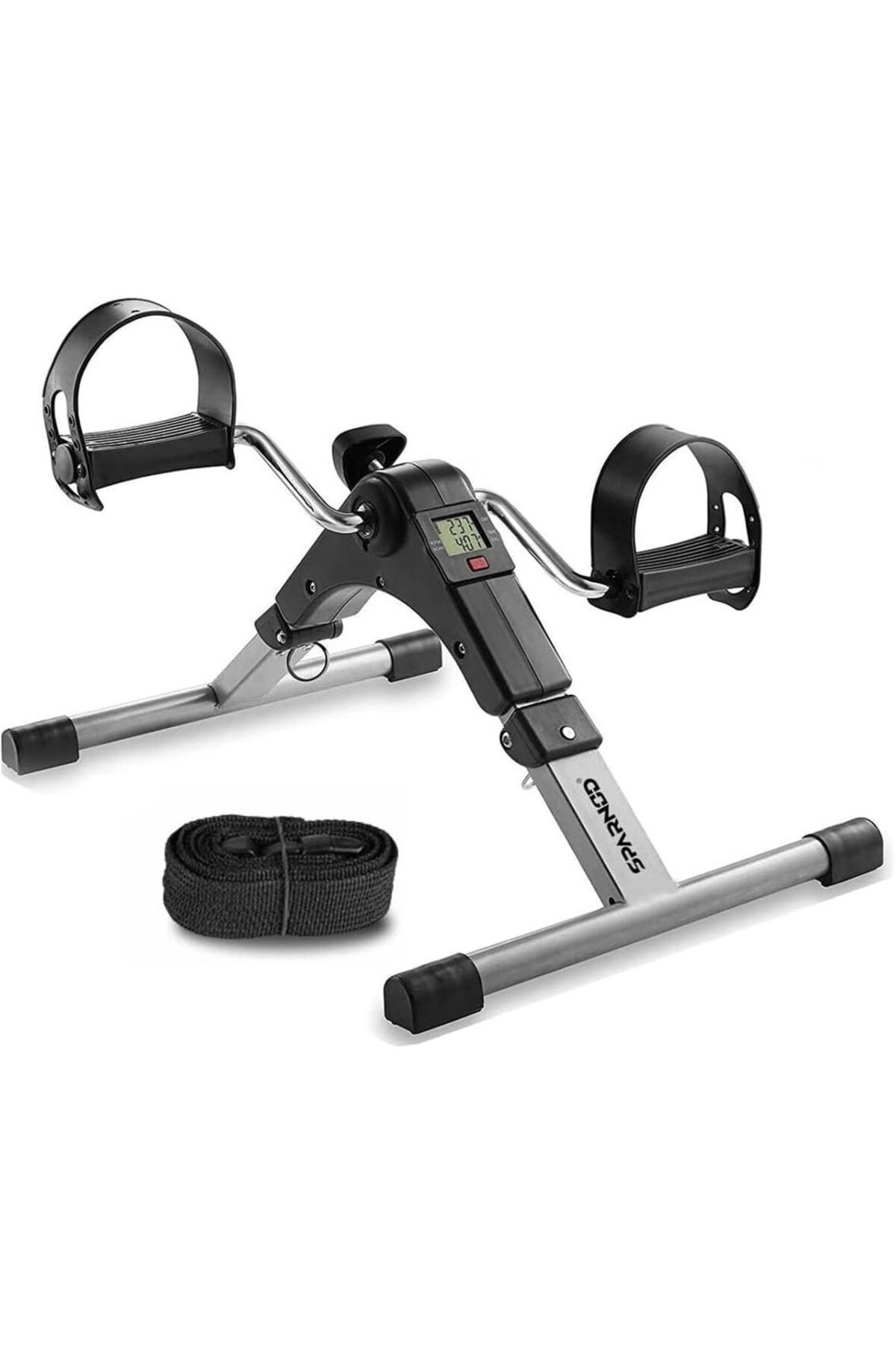 Sparnod Fitness-Smb-100 Mini Cycle Adjustable Resistance, Lcd Monitor, Portable Under Desk Exerciser 1