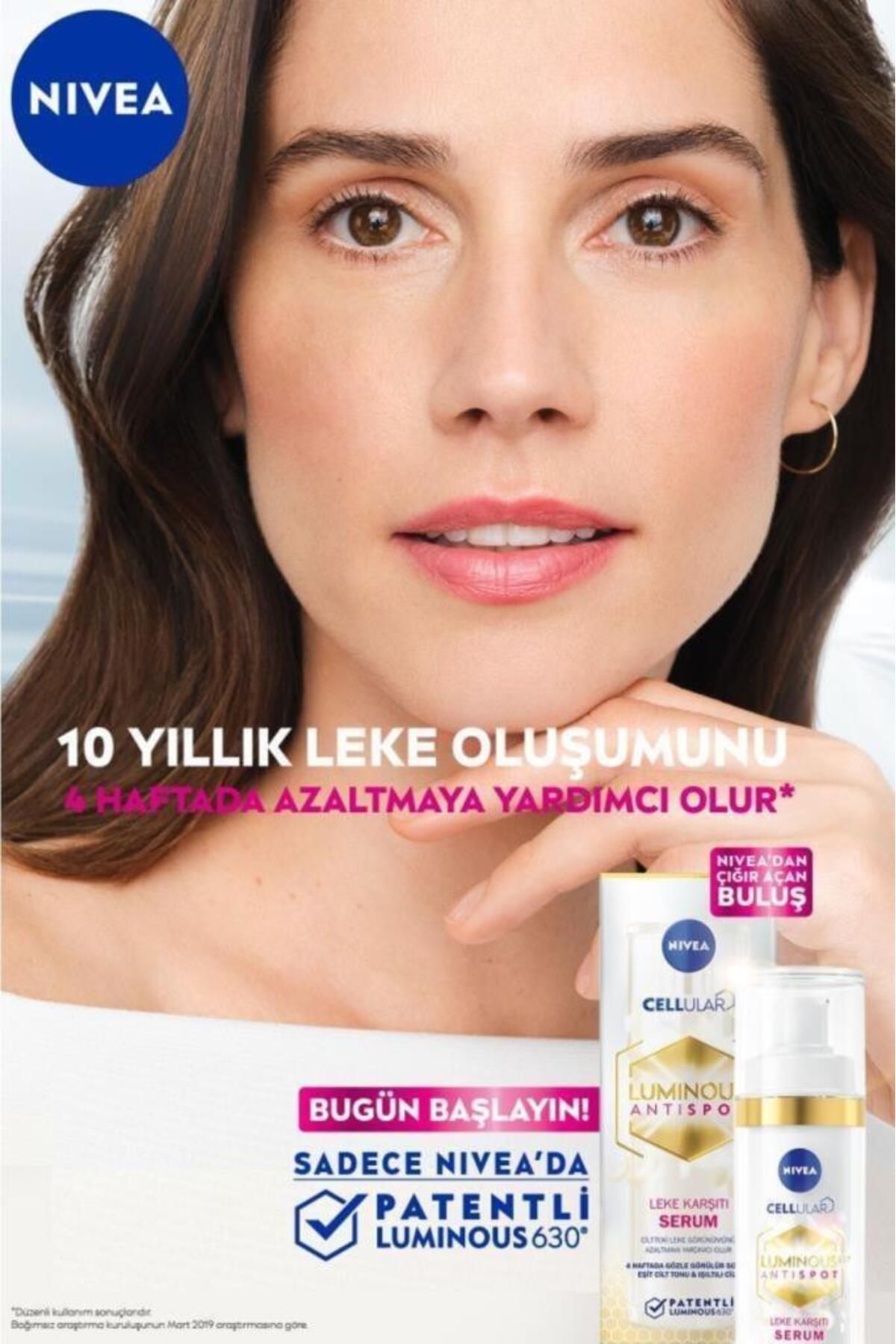 NIVEA Luminous630 Leke Karşıtı Serum 30ml Ve Luminous630 Koyu Halka Karşıtı Göz Kremi 15ml, Eşit Cilt Tonu-4