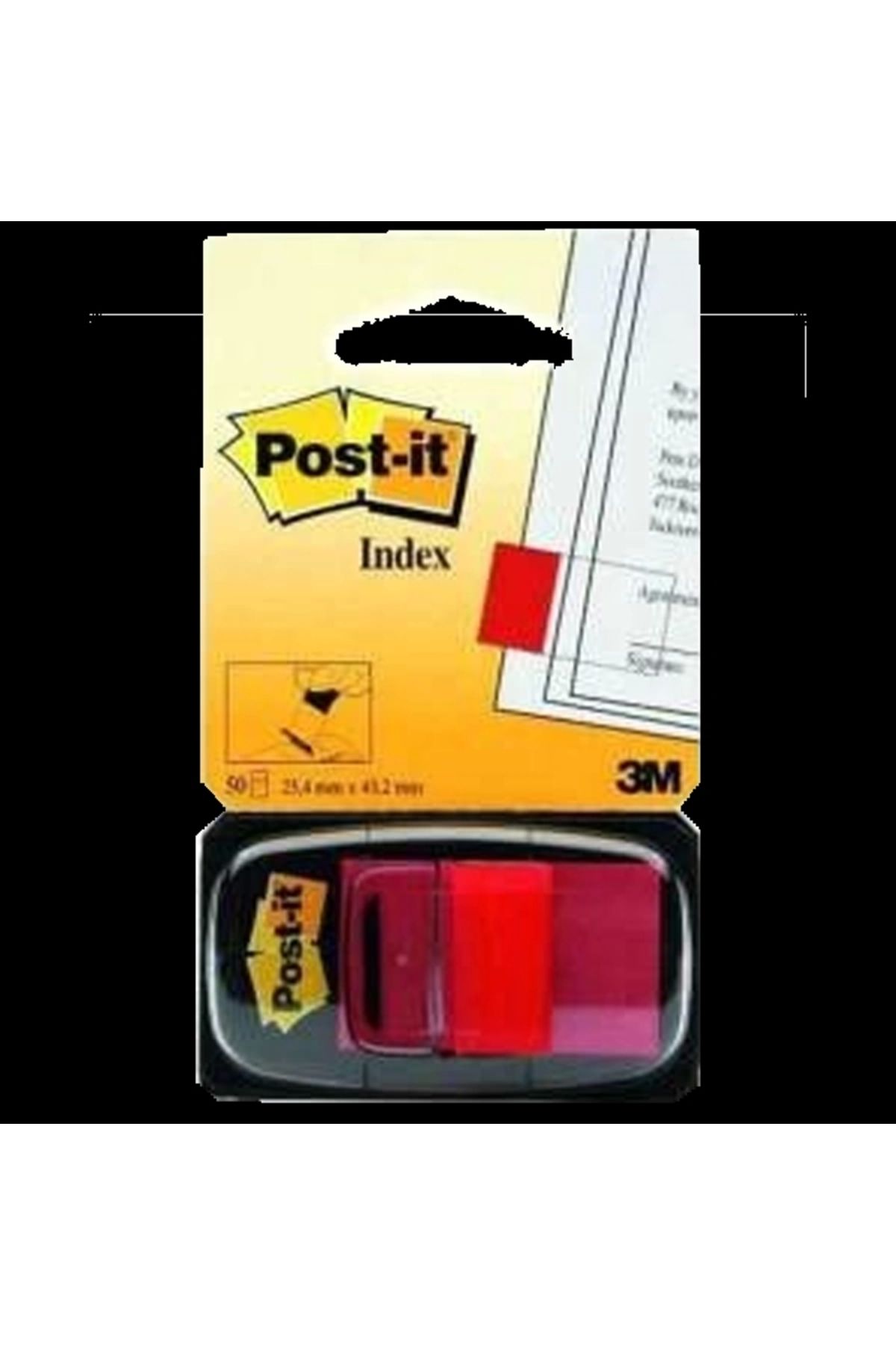 Post-it İndeks 50 Li Kırmızı 680-1