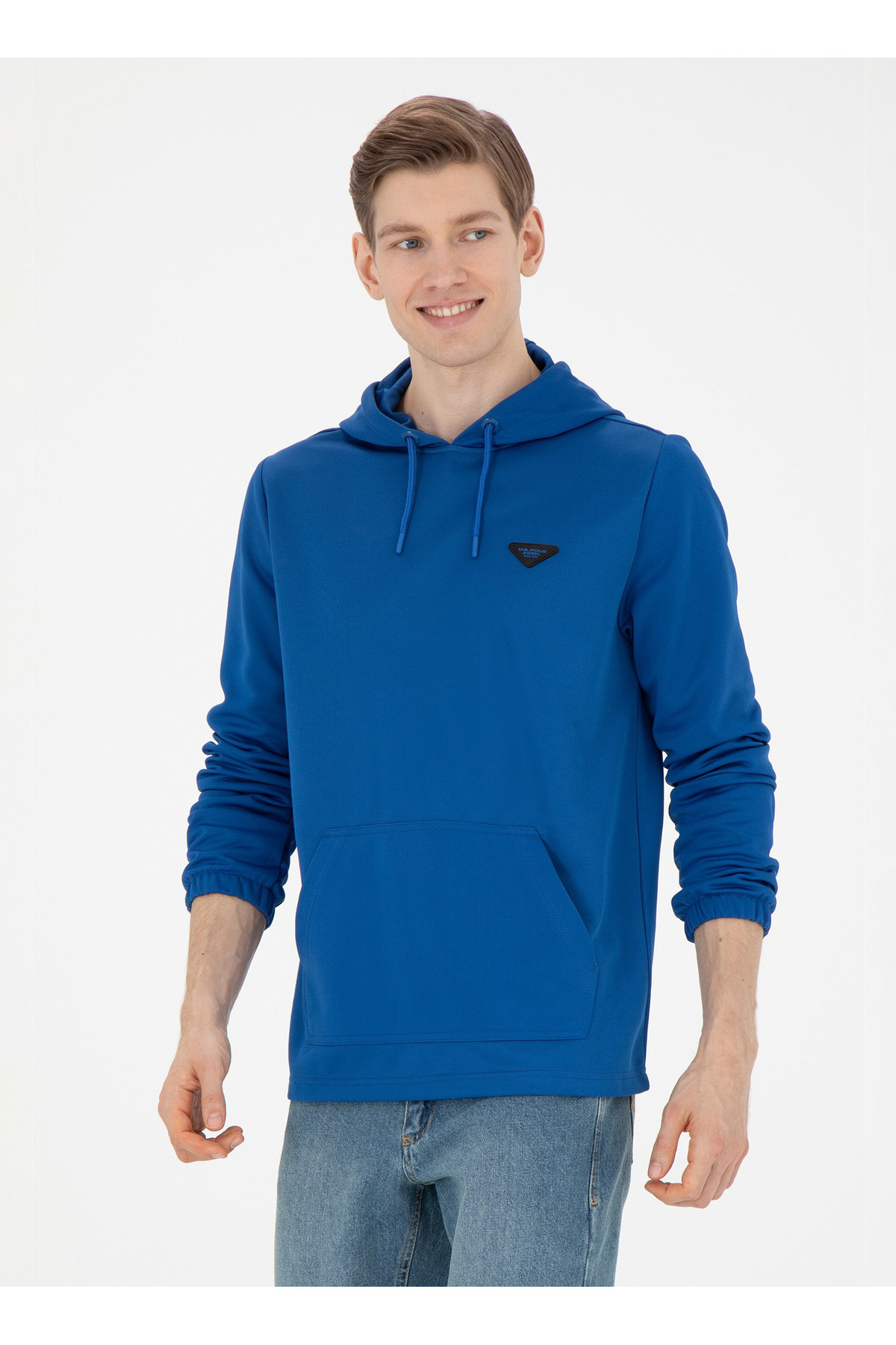 یو اس پولو سویشرت مردانه یقه اسکی مدل Base. Polo Assn. Classic Collage G081SZ082.000.1763626