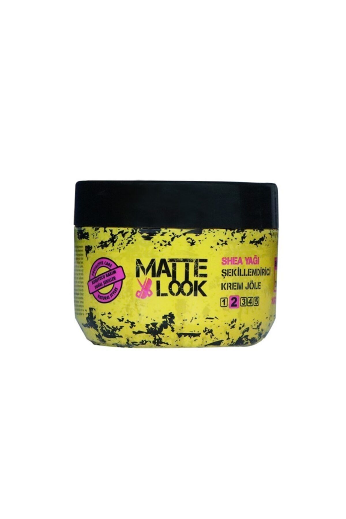 Matte Look Saçları Canlandırıcı Ve Onarıcı Shea Yağılı Jöle 300 ml Kuru Saçlar Için