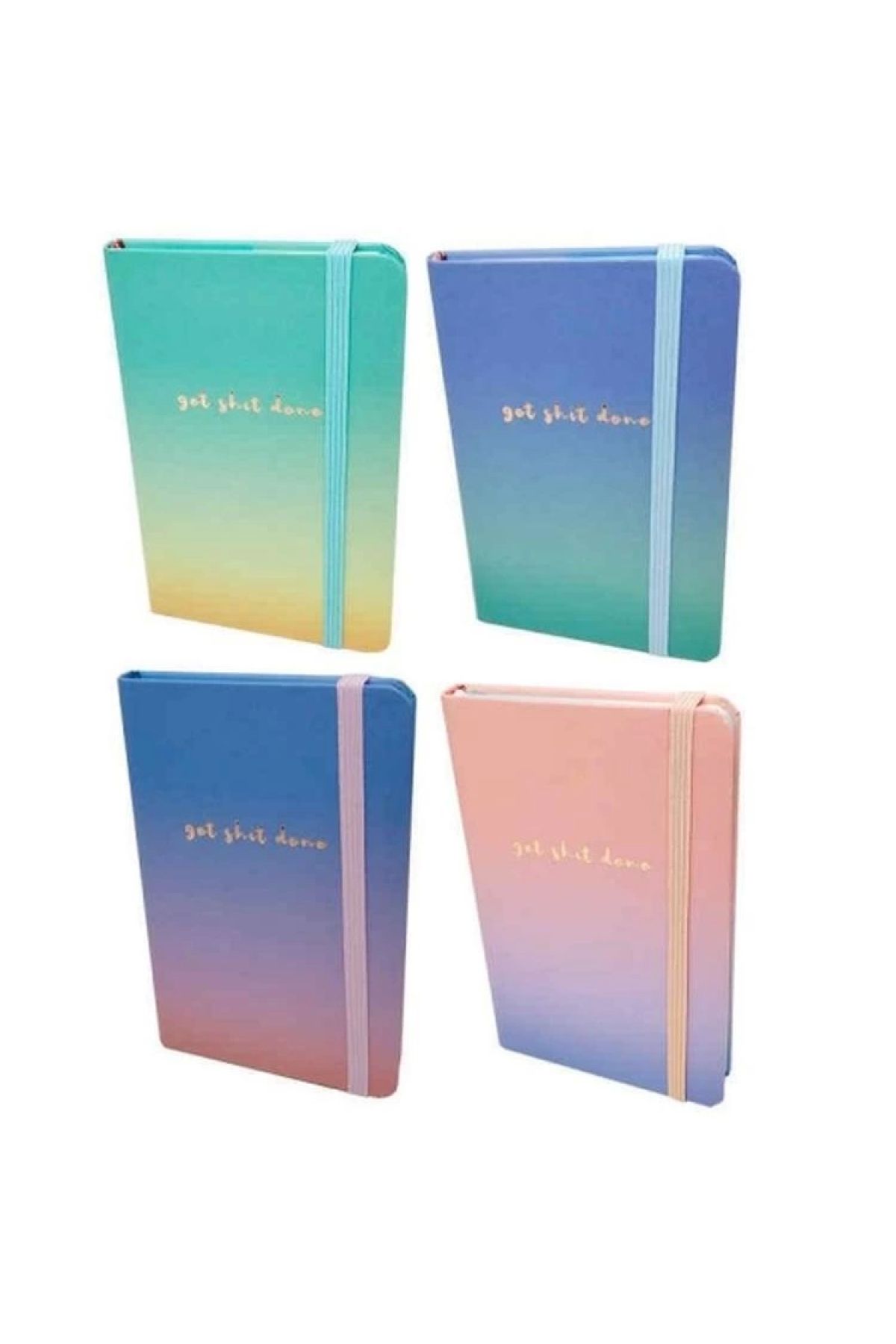 Mikro-A6-04 Two-color Lined Notepad - 80yp 1