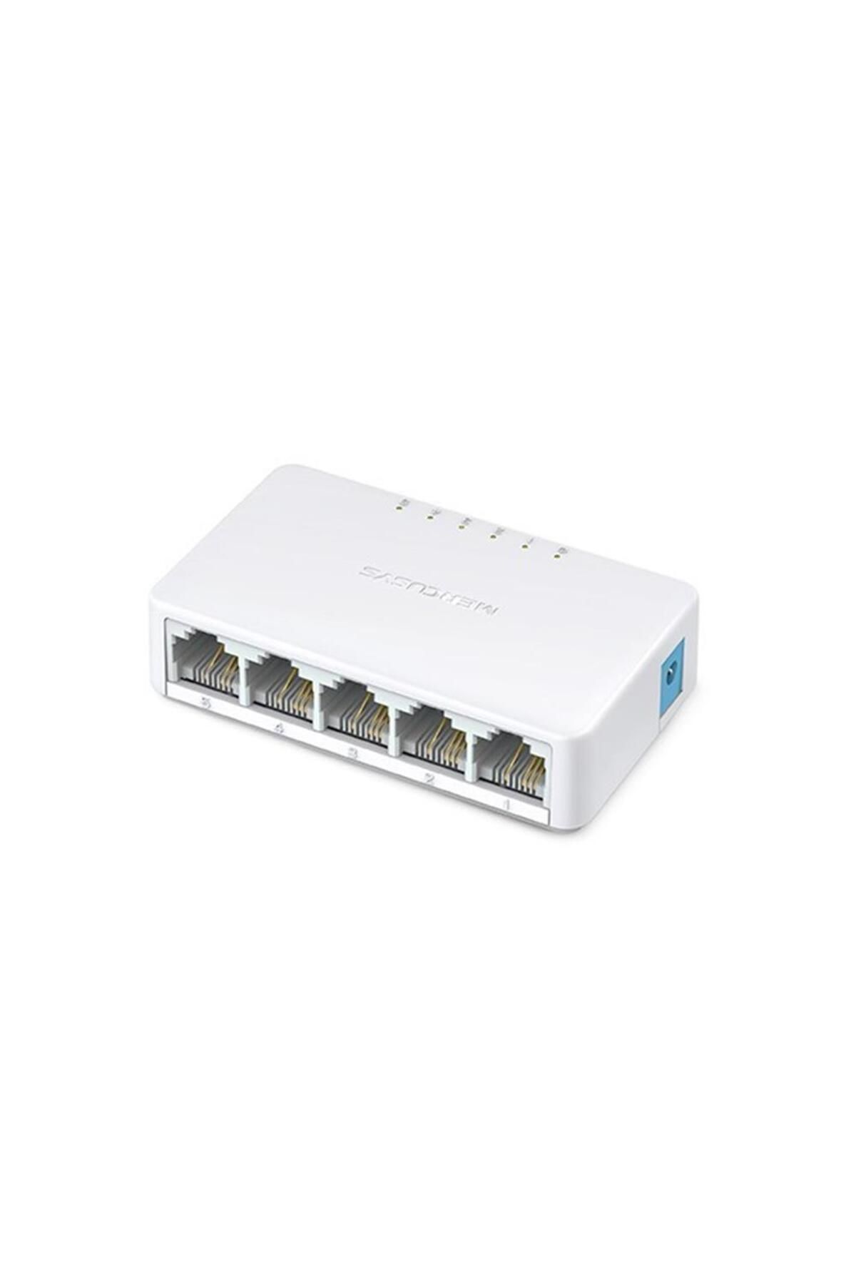 Vobotek Teknoloji -Link Mercusys MS105 5 Port 10-100 Mbps Switch Plastik Kasa