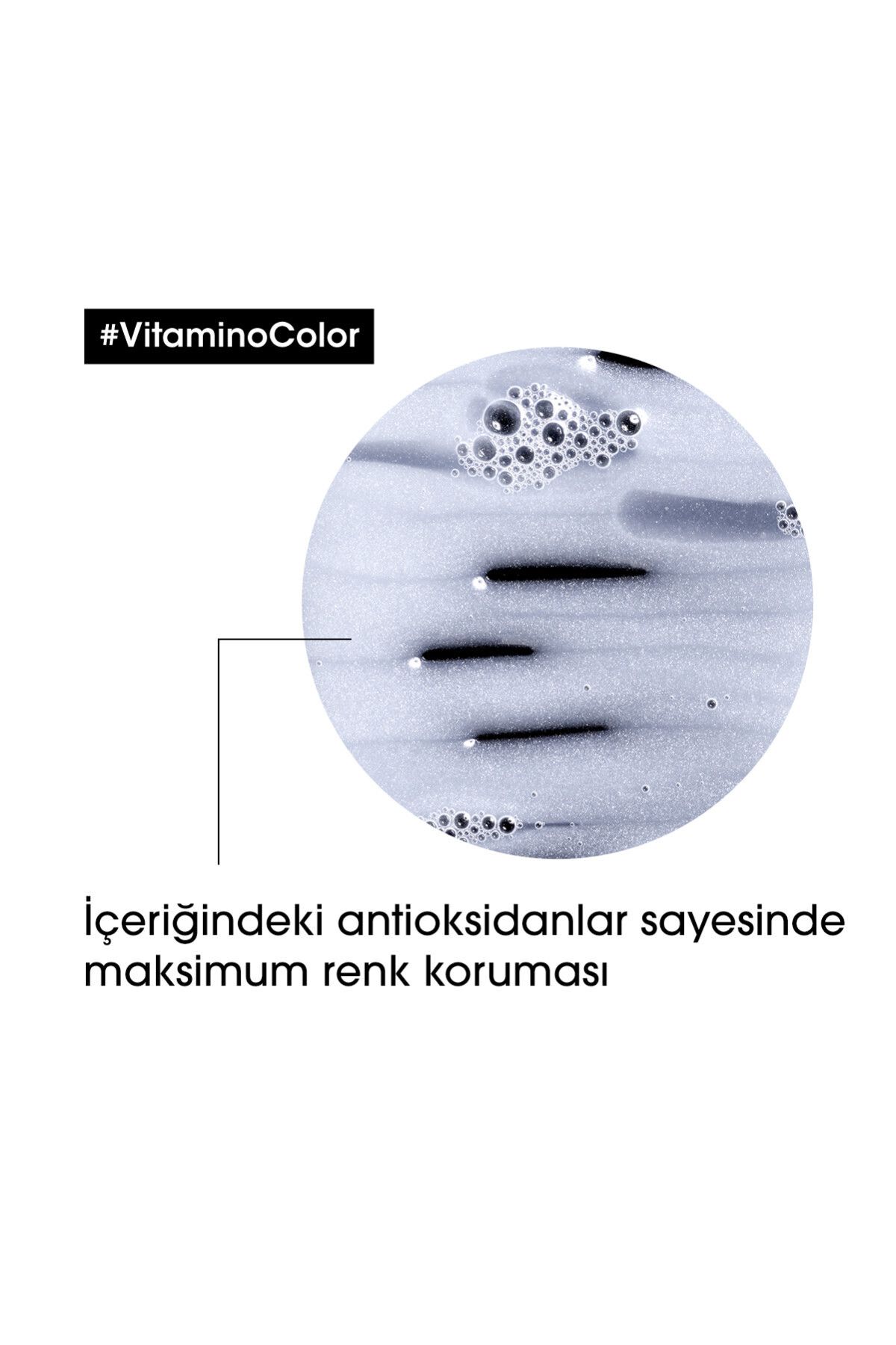 L'oreal Professionnel Serie Expert Vitamino Color Boyalı Saçlar Için Renk Koruyucu Şampuan 500ml-6