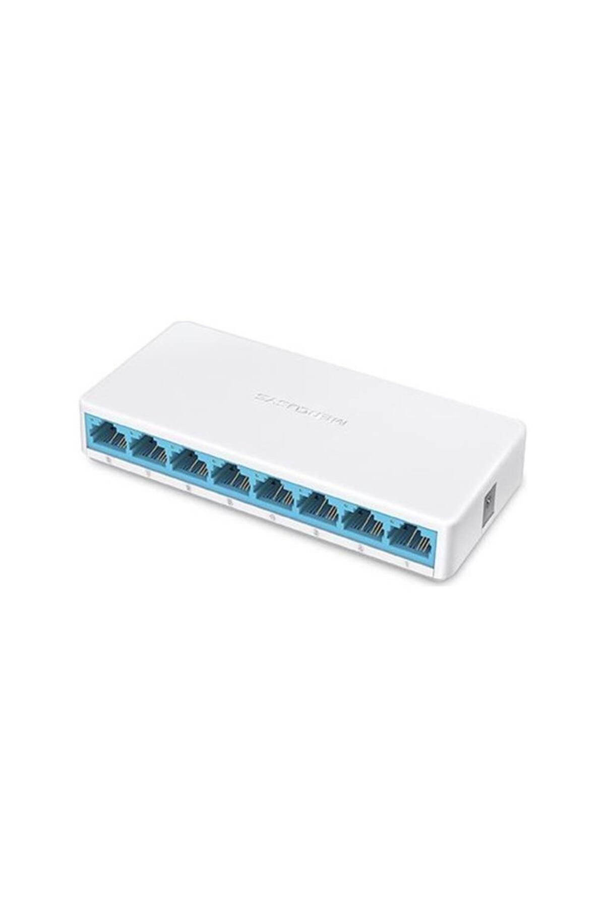 Vobotek Teknoloji -Link Mercusys MS108 8 Port 10-100 Mbps Switch Plastik Kasa