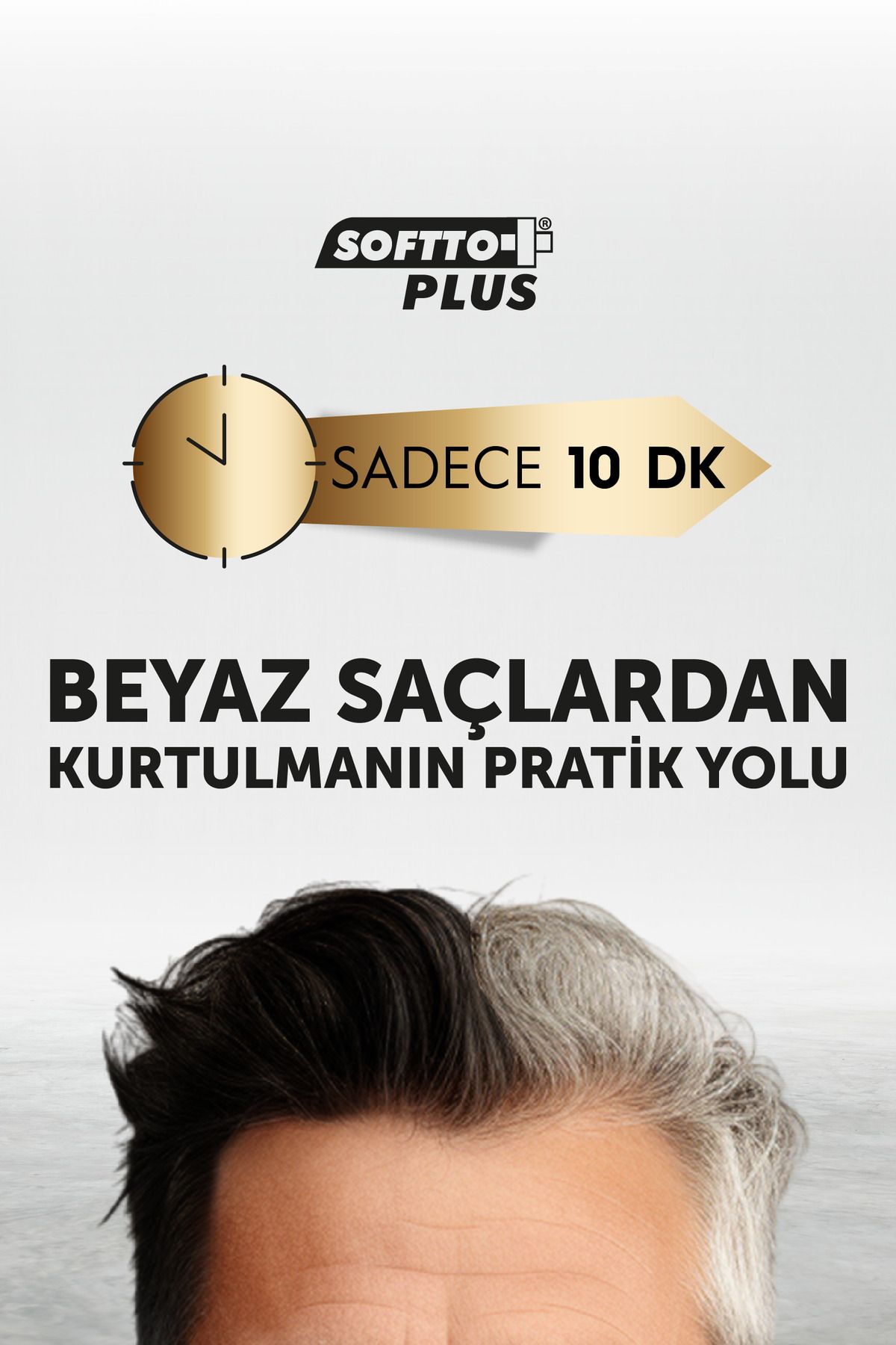 Softto Plus Black Hair Şampuan Saç Sakal Siyahlaştırıcı-3