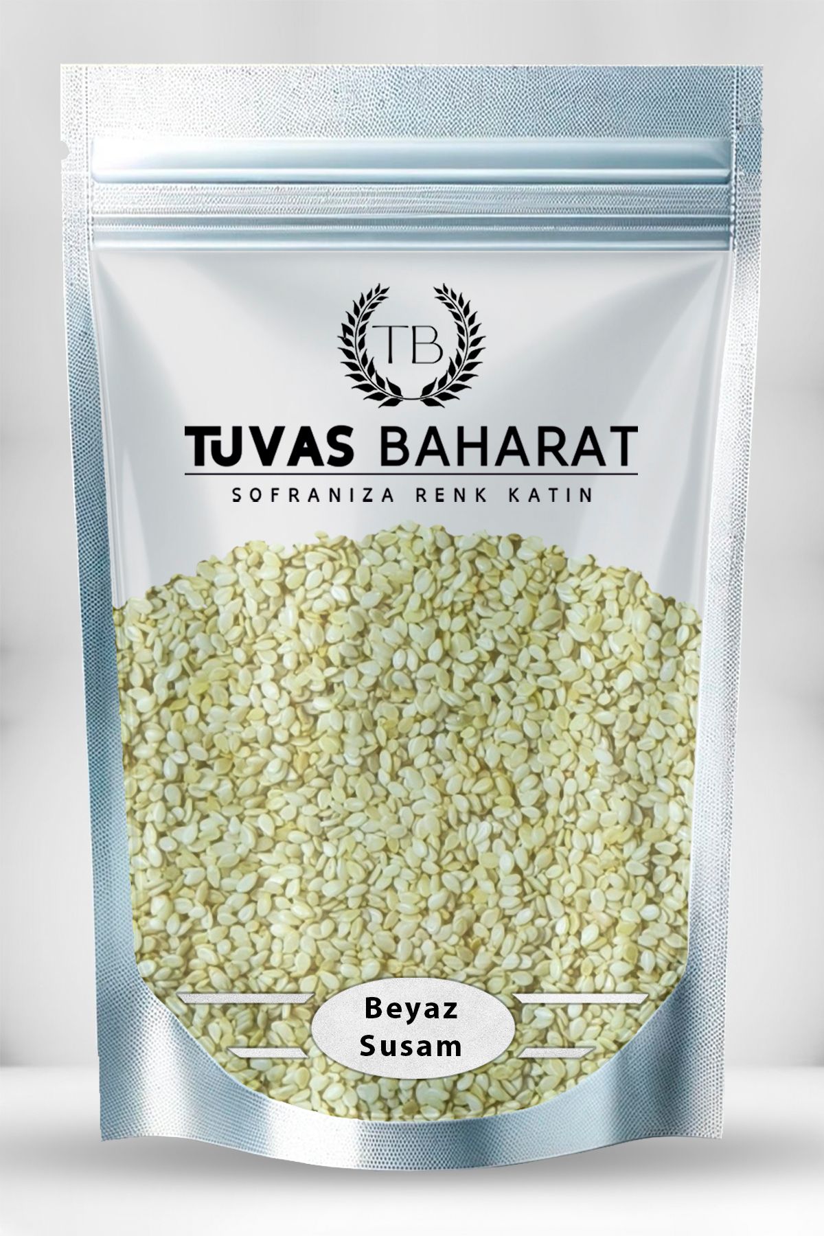 TUVAS BAHARAT Beyaz Susam 500 gr