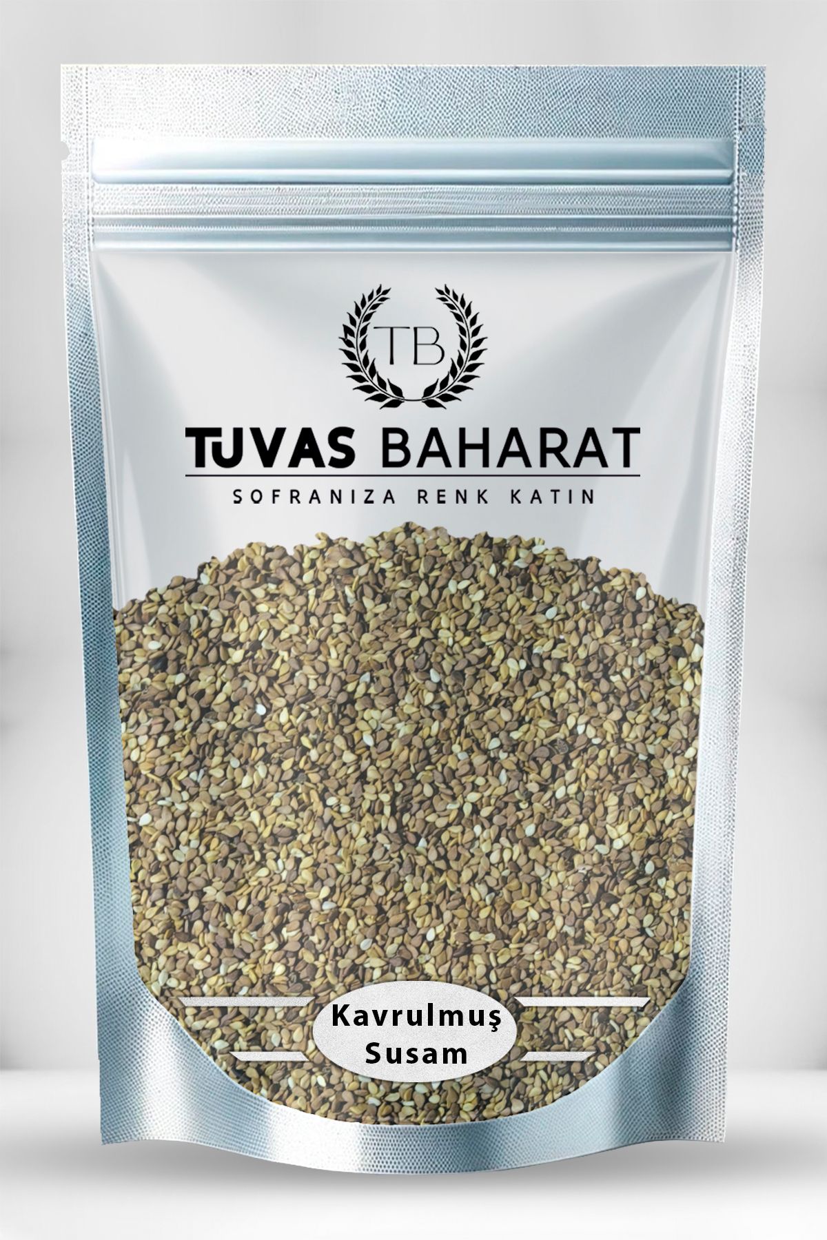 TUVAS BAHARAT Kavrulmuş Sarı Susam 1 KG