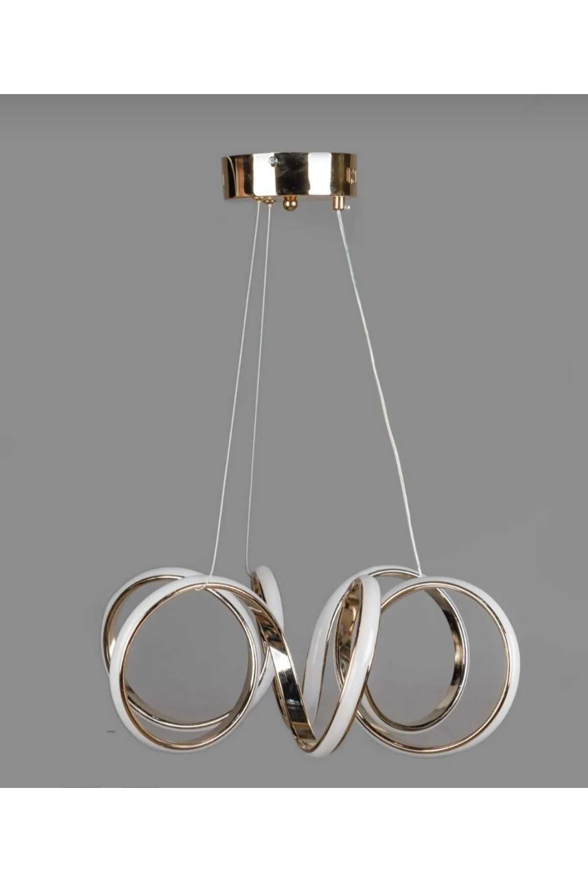 LUCKY LIGHT-Rose Gold Coated Starfish - Modern Luxury Living Room-Hall-Chandelier with 3 Color Leds 3