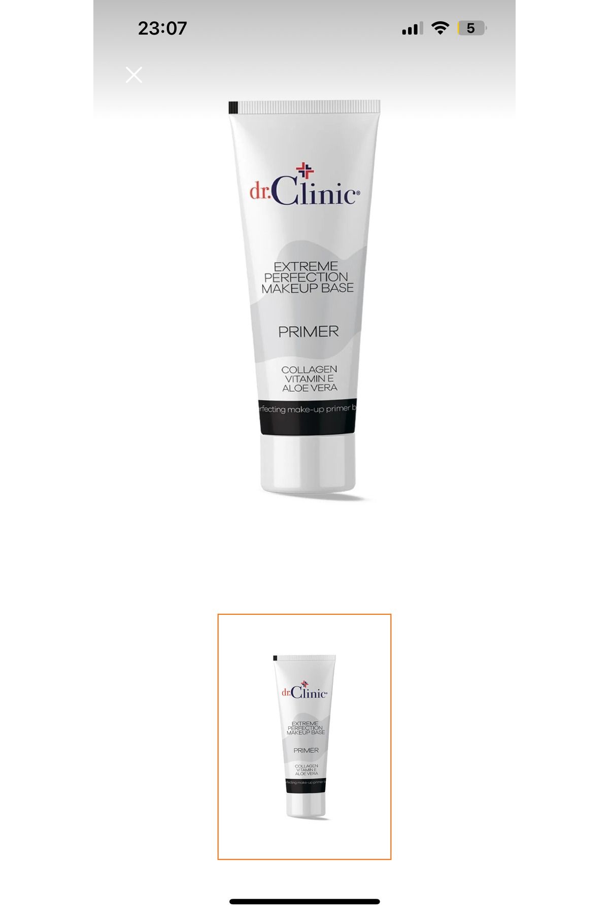 Samira Accessories Dr.clinic makyaj bazı 30 ml primer collegen/vitaminE/aloe vera