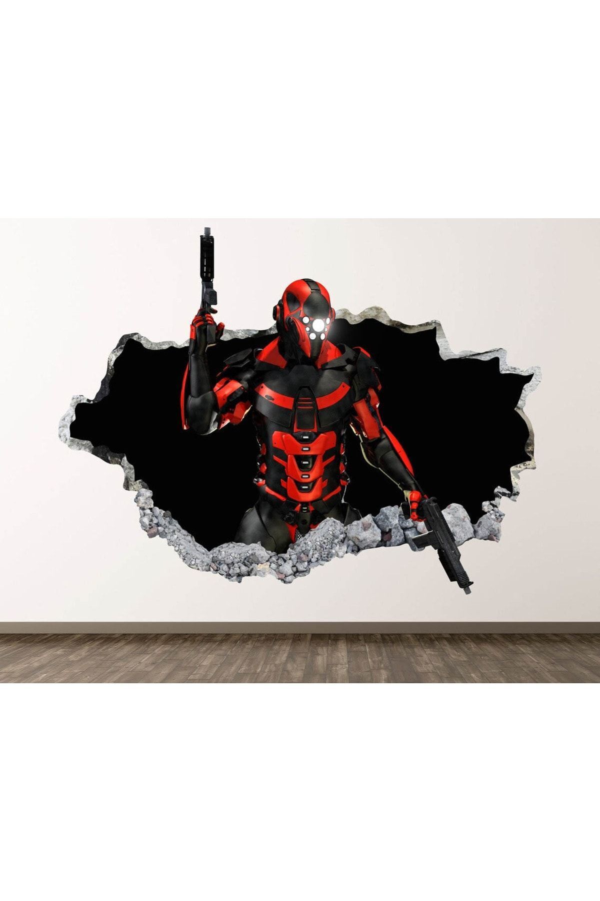 Full Hd Baskı 3D Modern Duvar Sticker