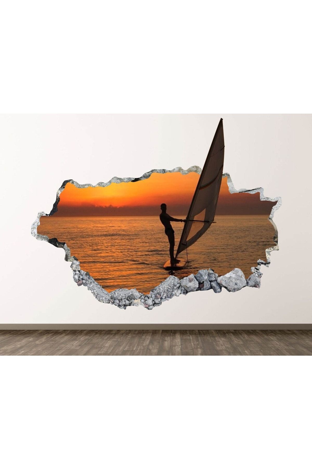 Full Hd Baskı 3D Modern Duvar Sticker